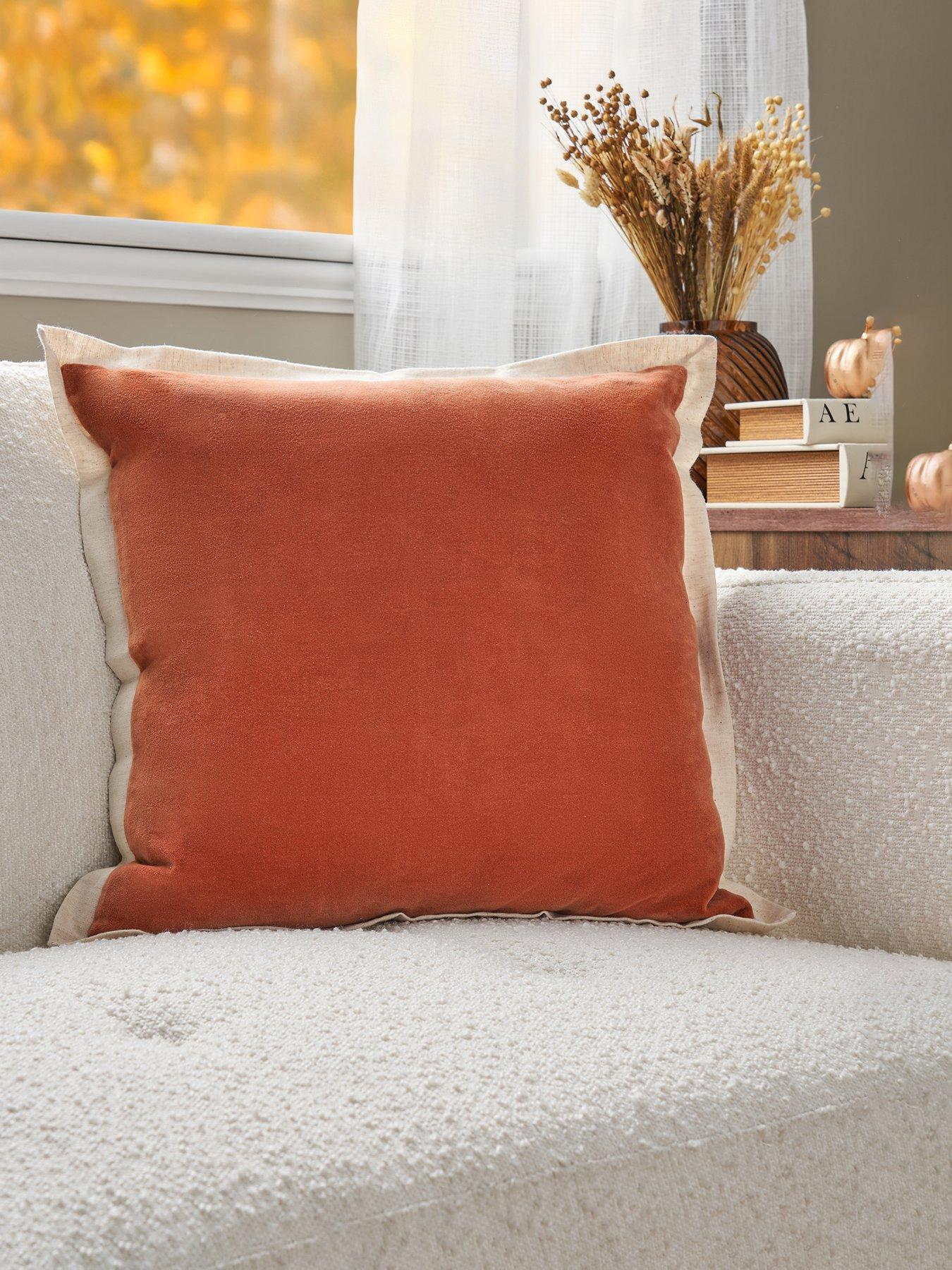 very-home-velvet-frame-cushion