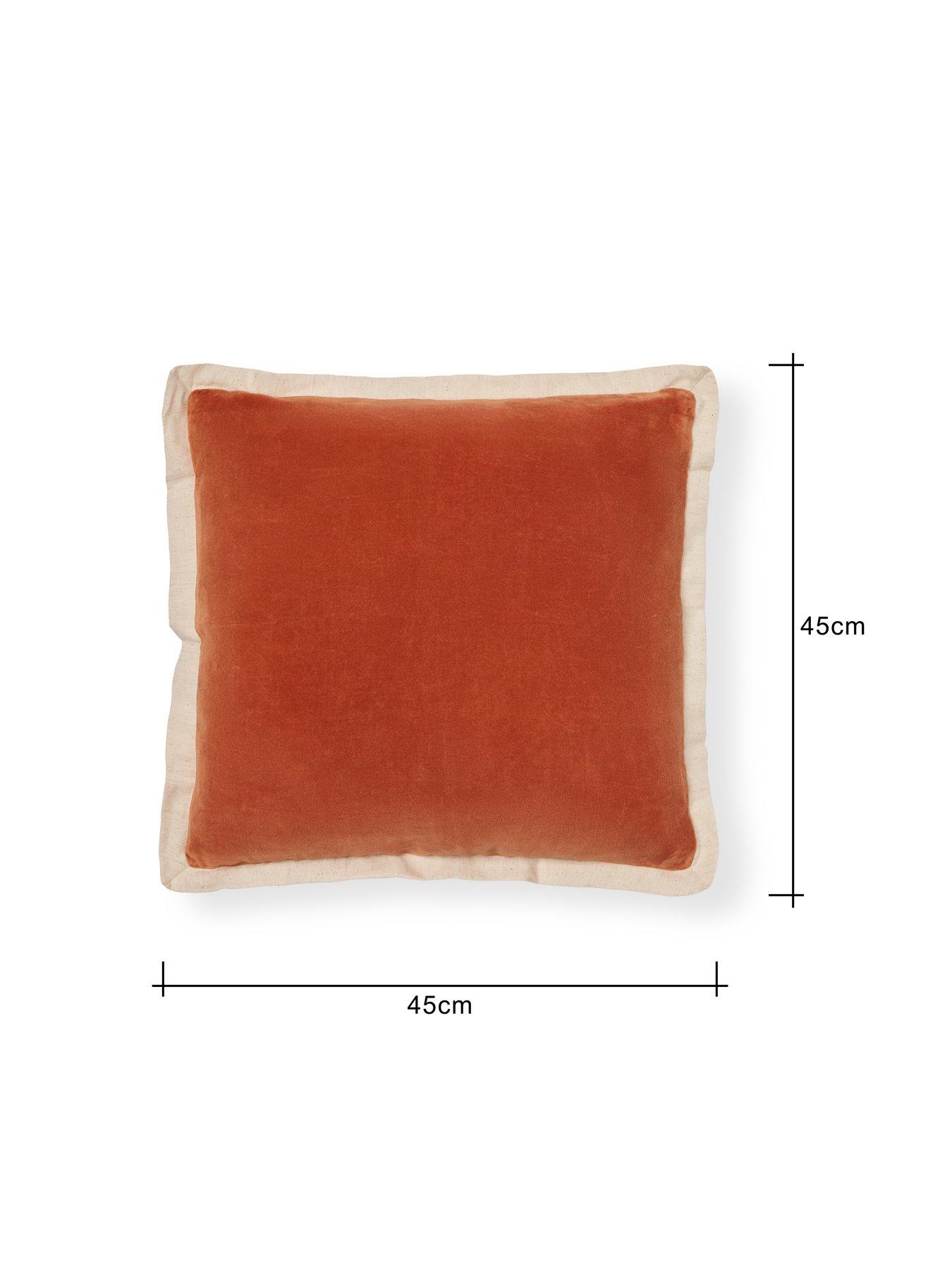 Image 5 of 5 of The Very Collection Velvet Frame Cushion