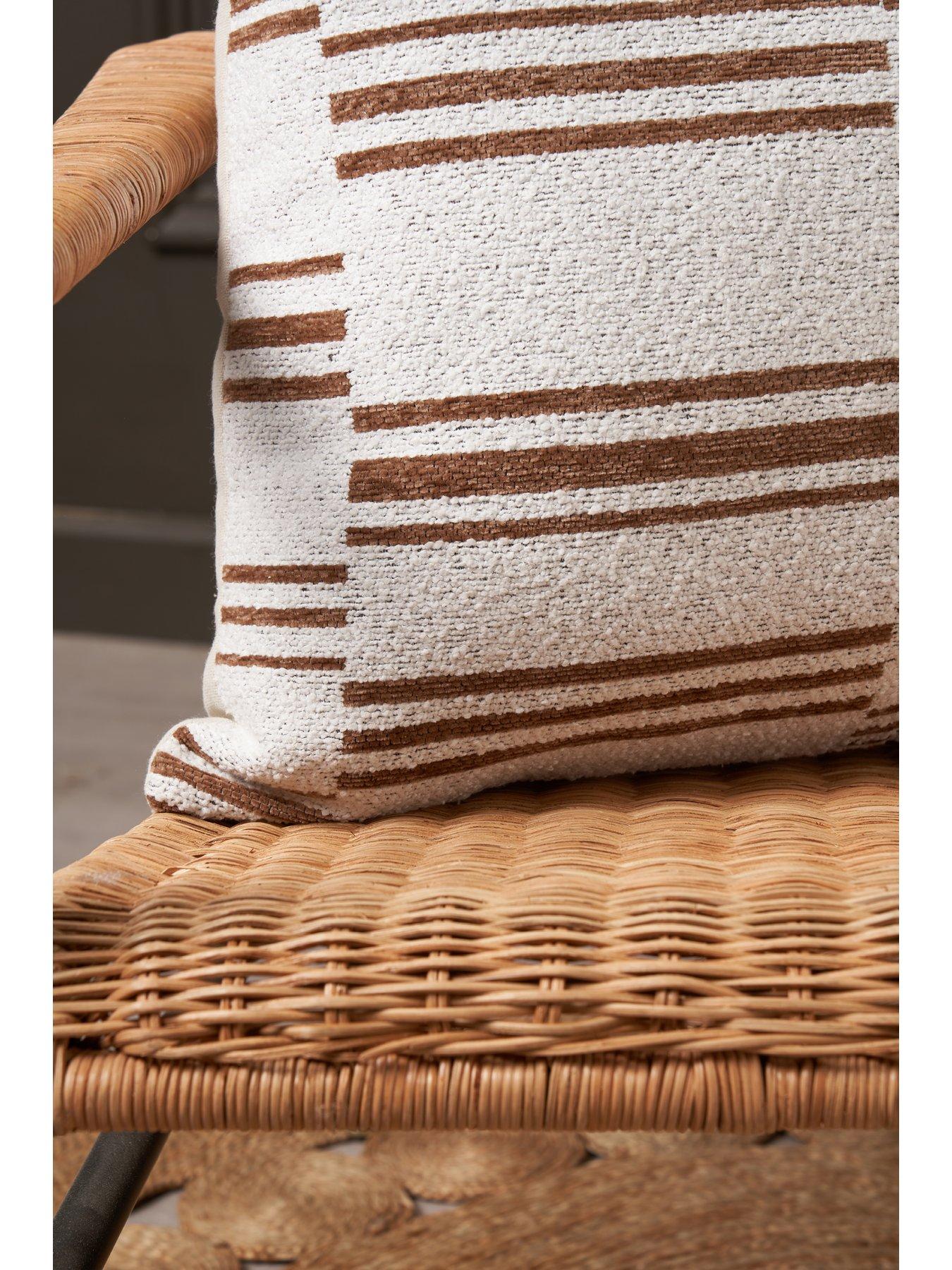  image of the-very-collection-chenille-blocks-cushion