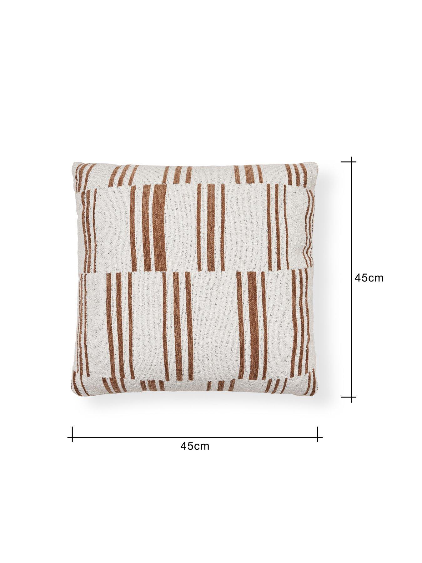  image of the-very-collection-chenille-blocks-cushion