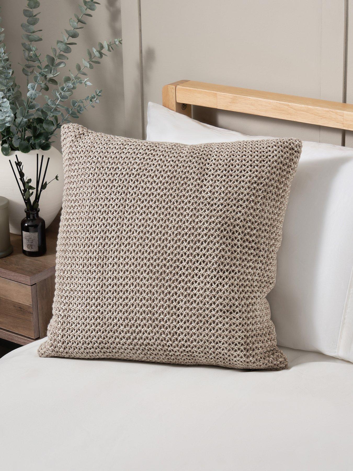 Very Home Knitted Cushion