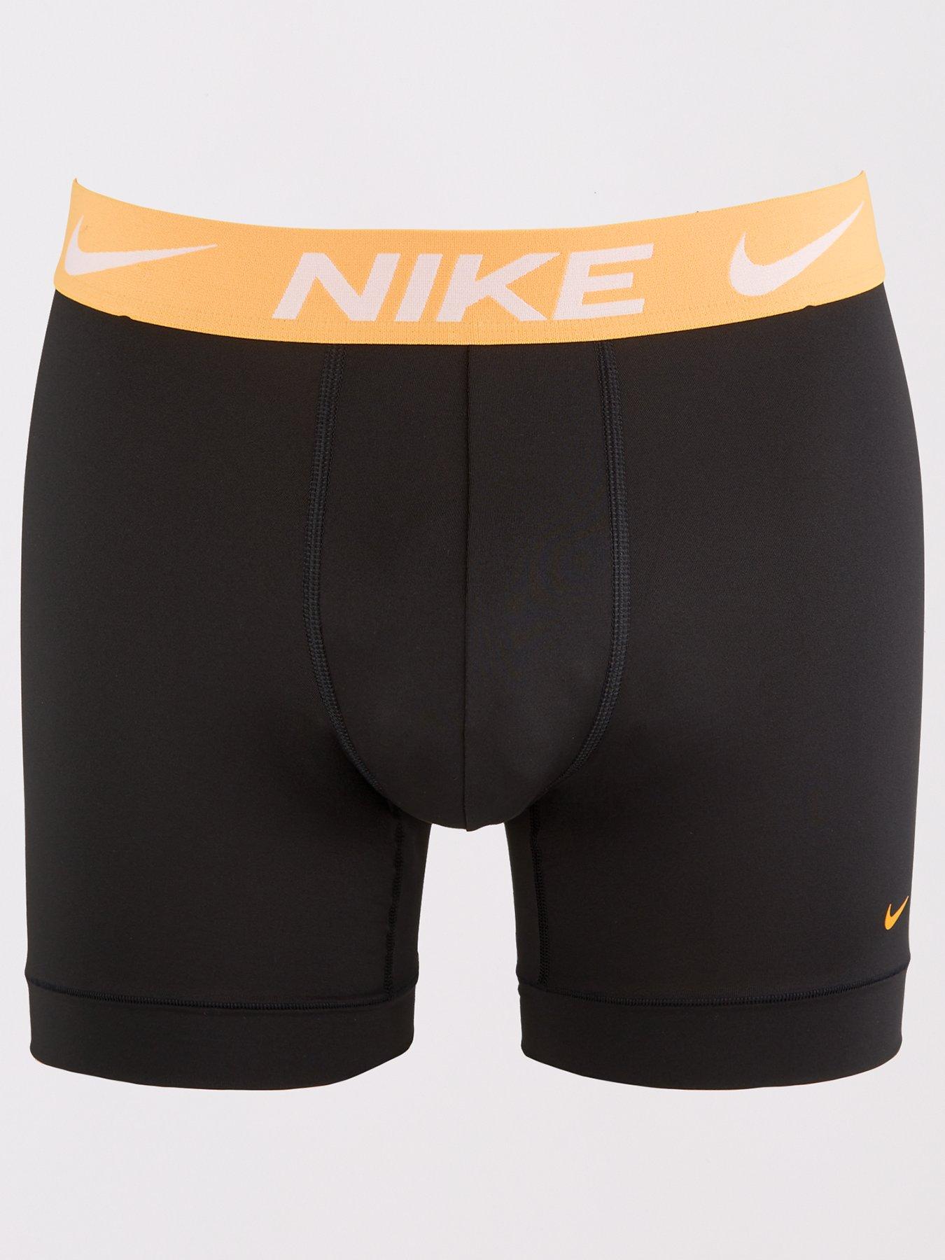  image of nike-cotton-stretch-3-pack-trunks-black