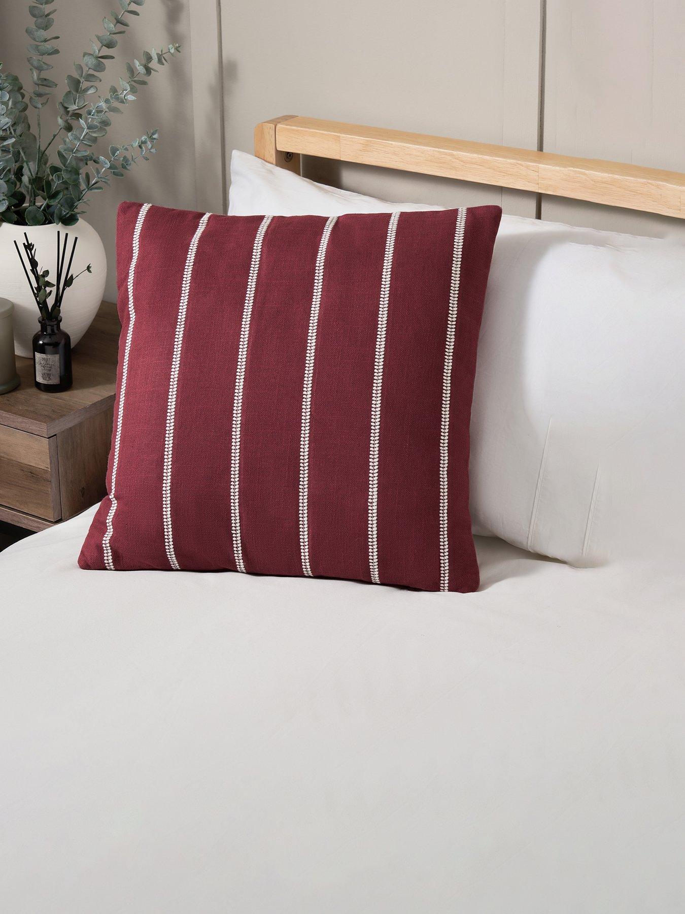 The Very Collection Cottage Stripe Cushion