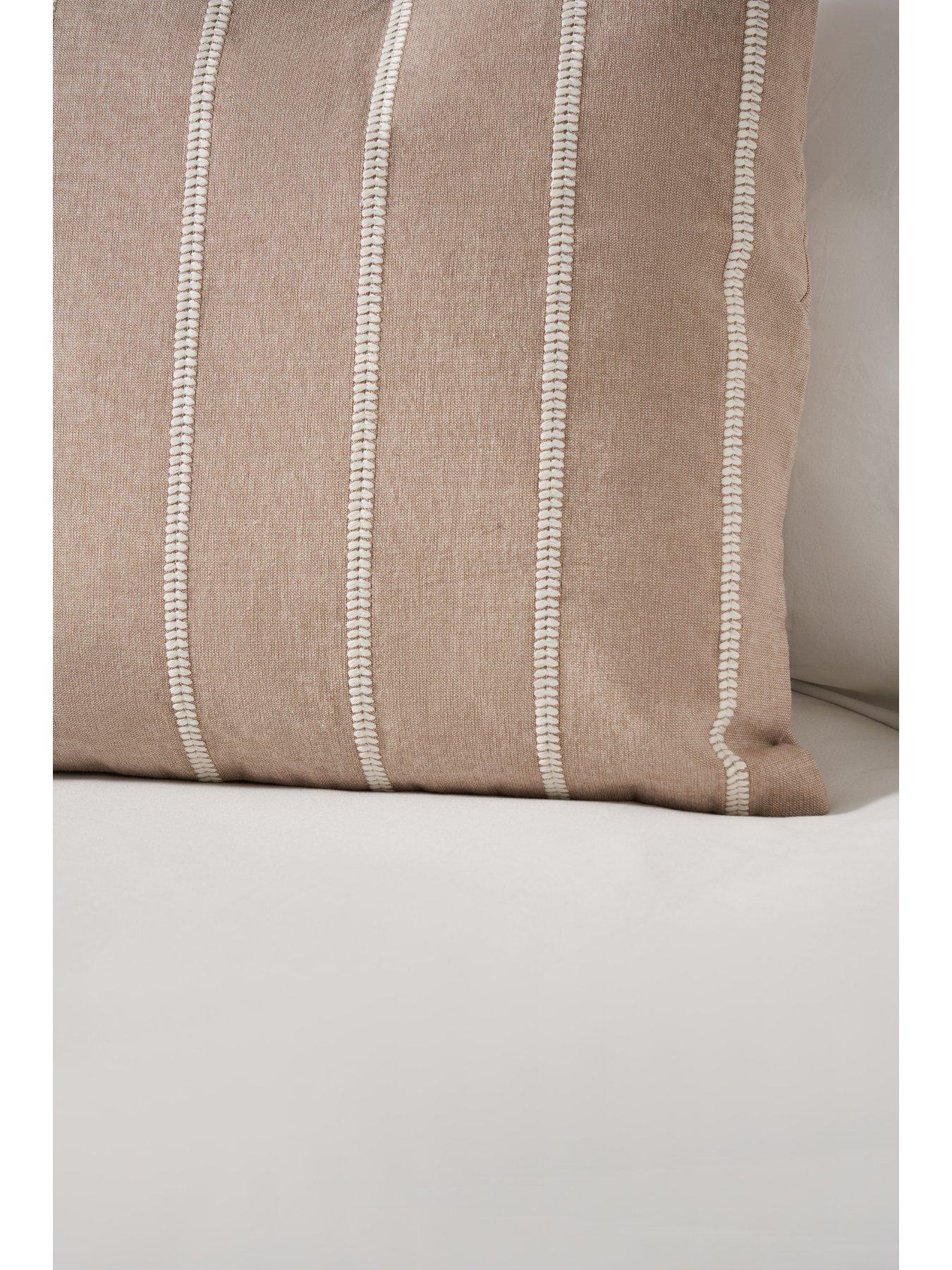  image of the-very-collection-cottage-stripe-cushion