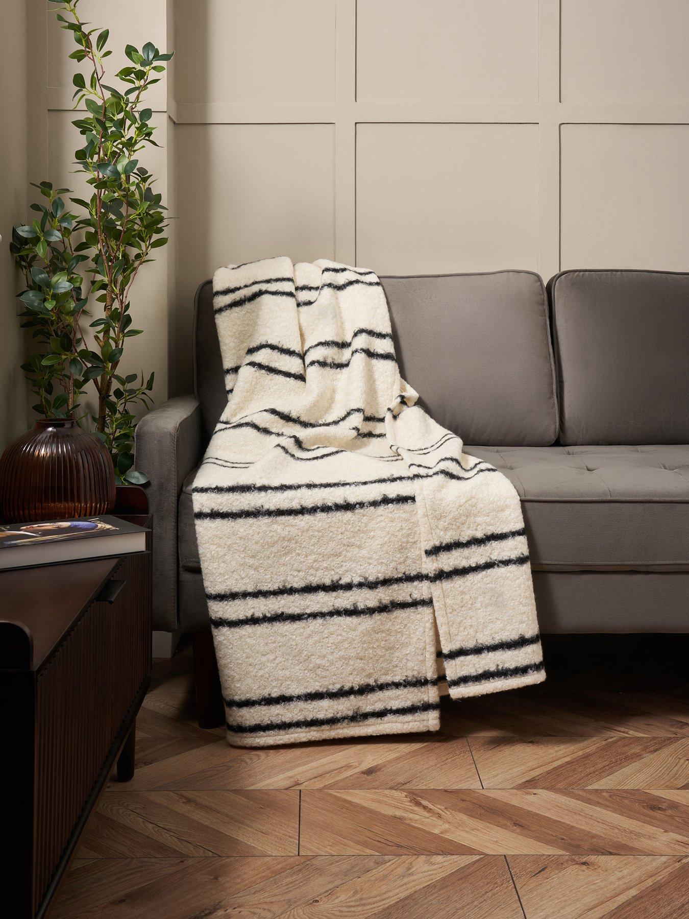 Image 1 of 5 of Very Home Noah Boucle Throw