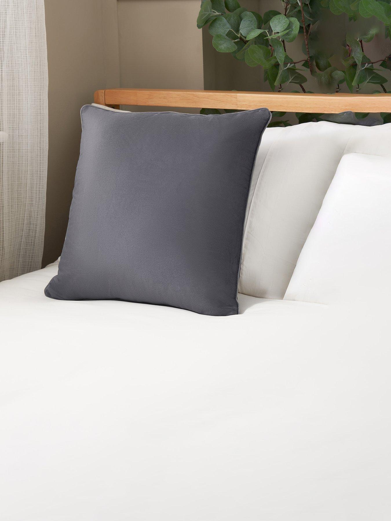 The Very Collection Piped Velour Cushion