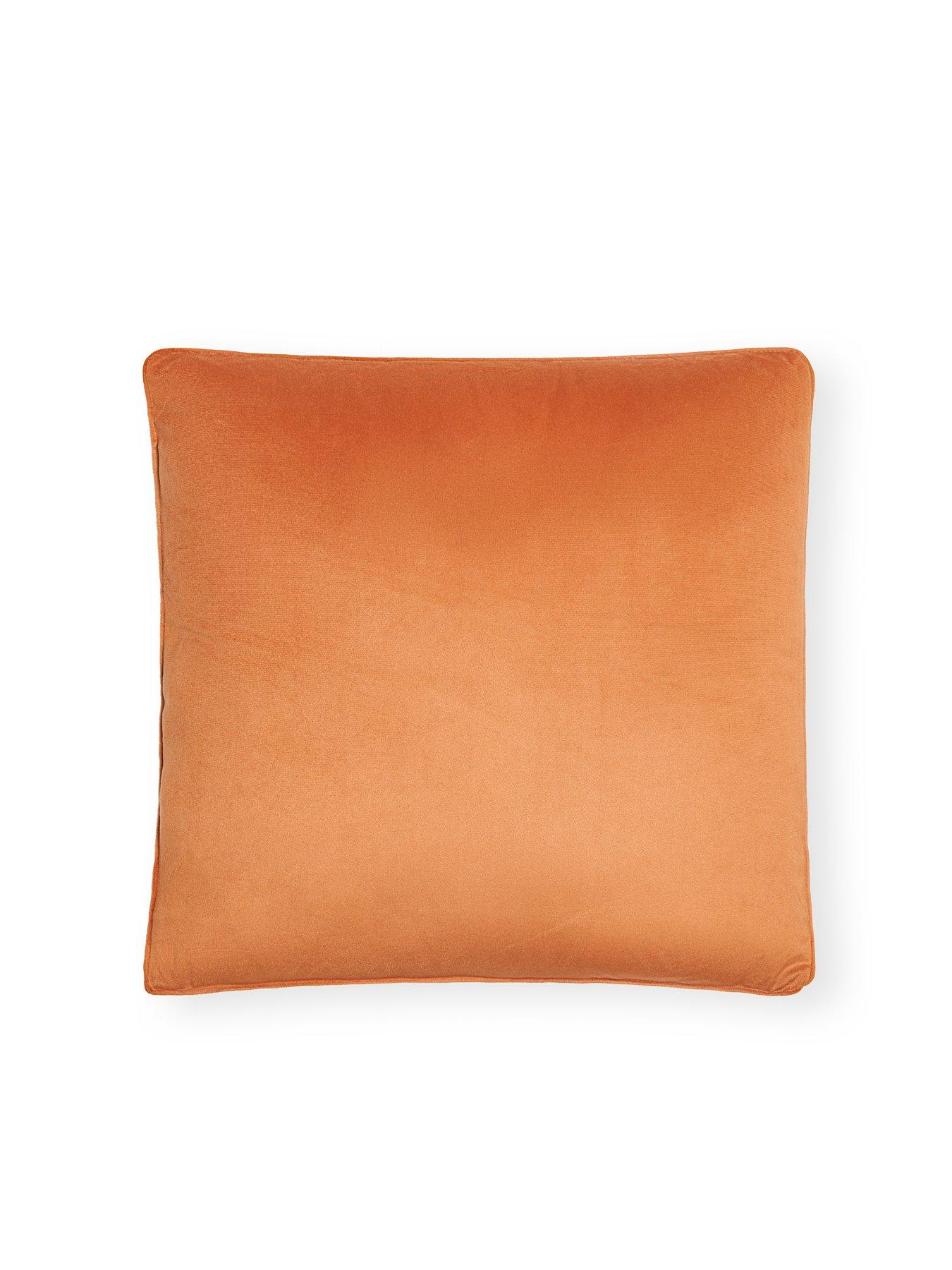 undefined Piped Velour Cushion