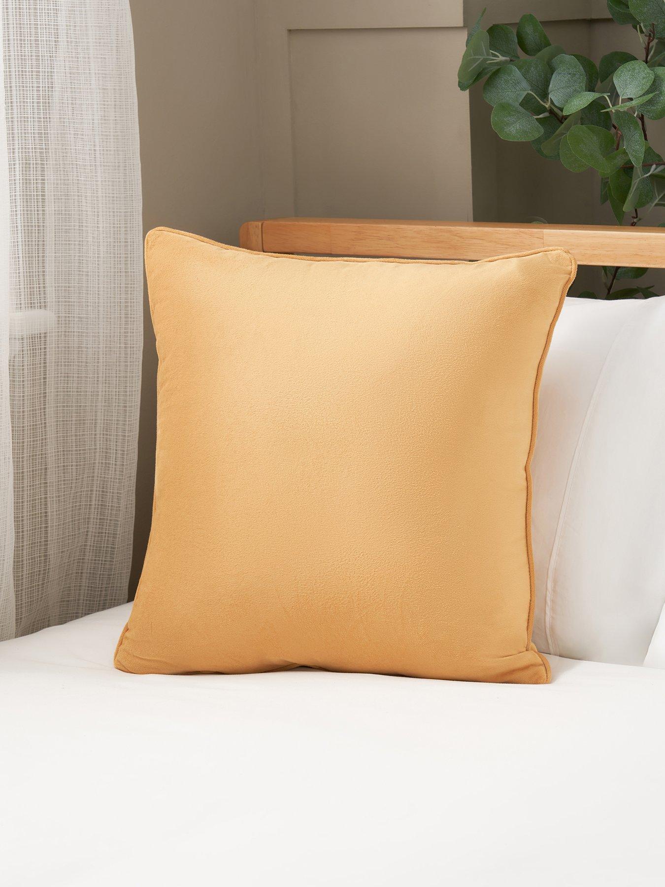 The Very Collection Piped Velour Cushion