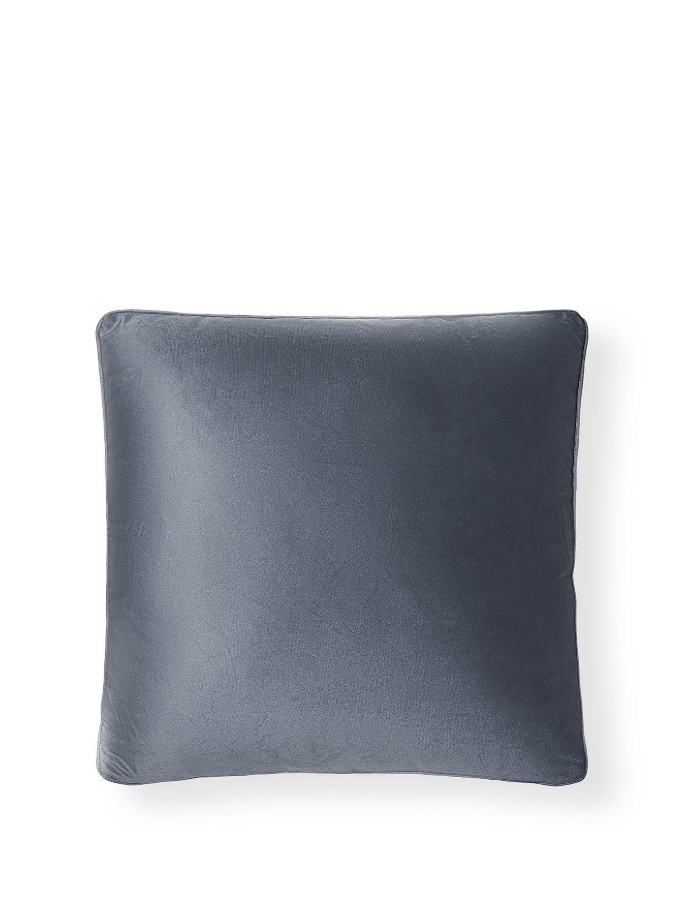  image of the-very-collection-piped-velour-cushion