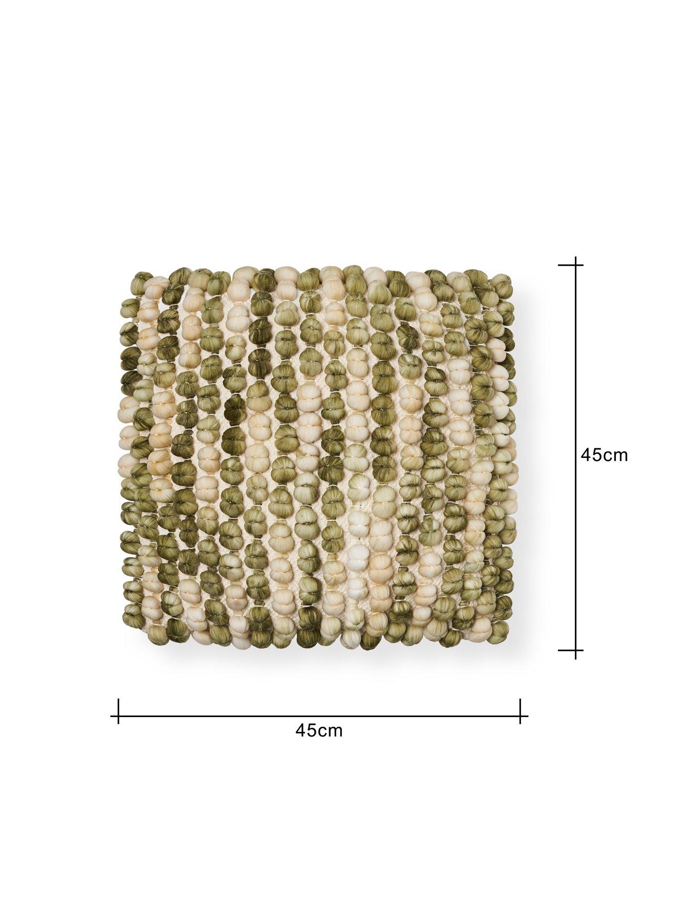 Image 5 of 5 of The Very Collection Marled Bobble Cushion