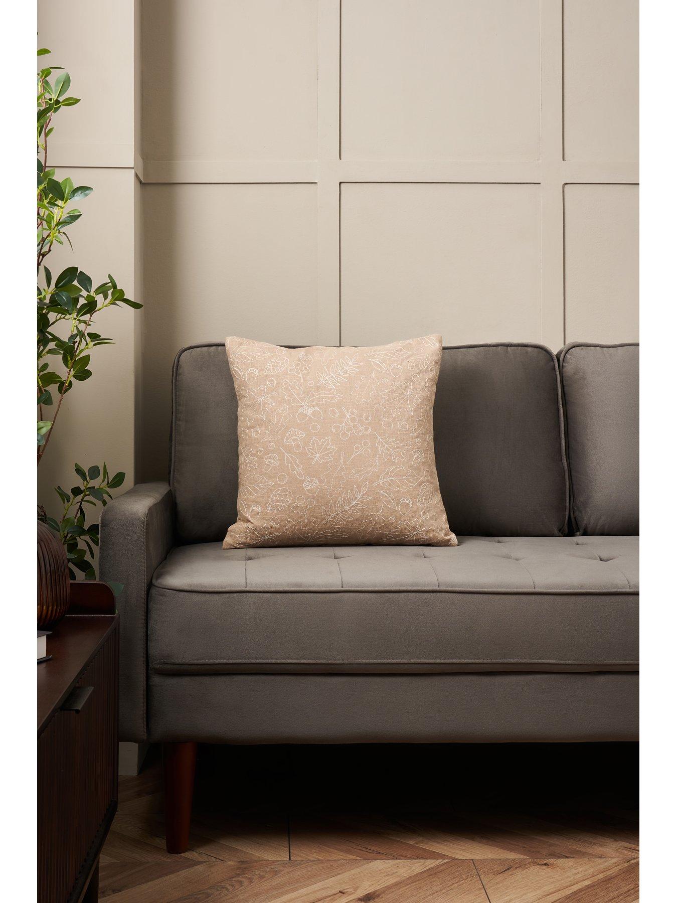 Image 3 of 4 of Very Home Autumn Leaves Cushion