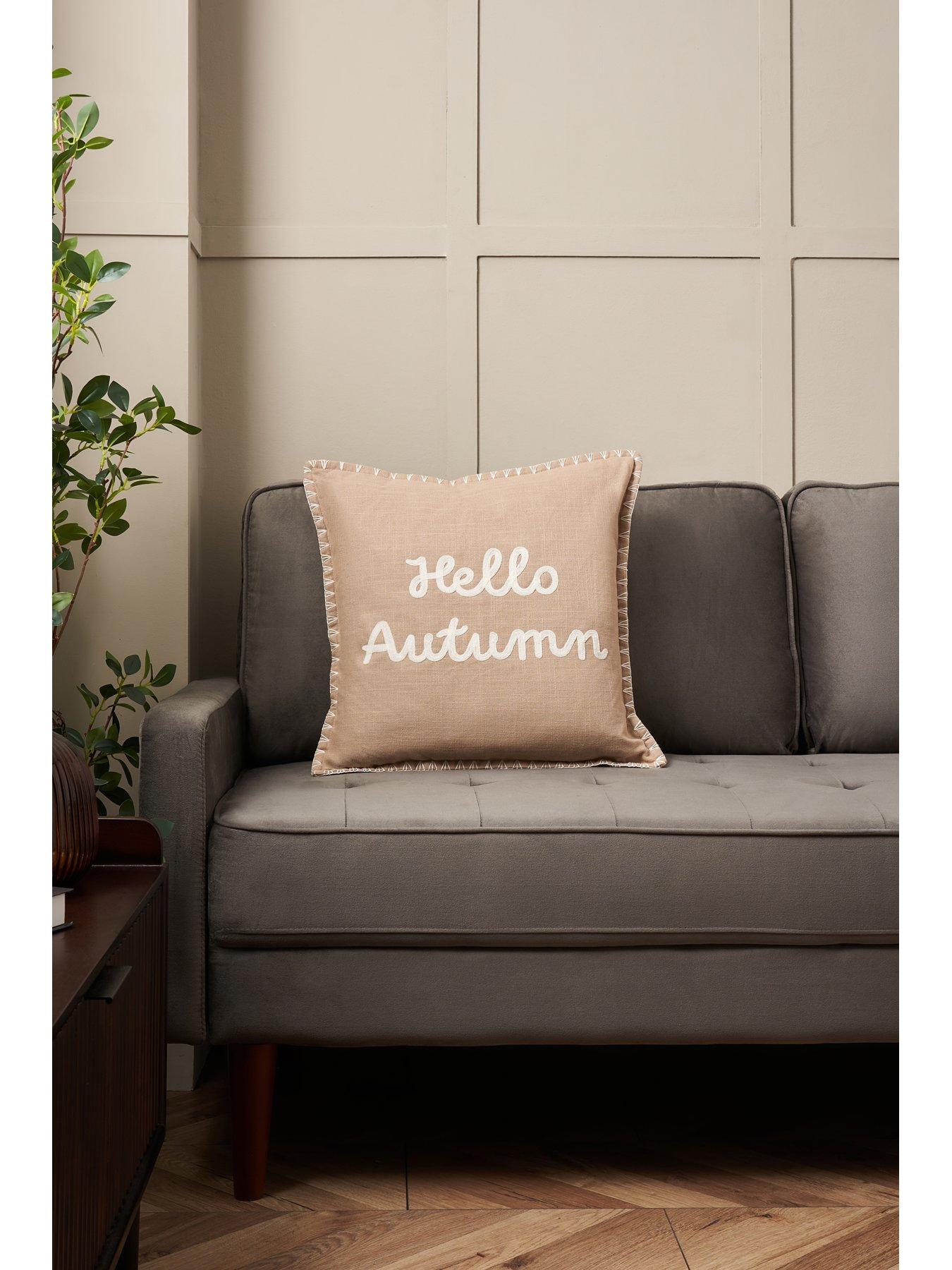 Image 3 of 4 of Very Home Hello Autumn Cushion