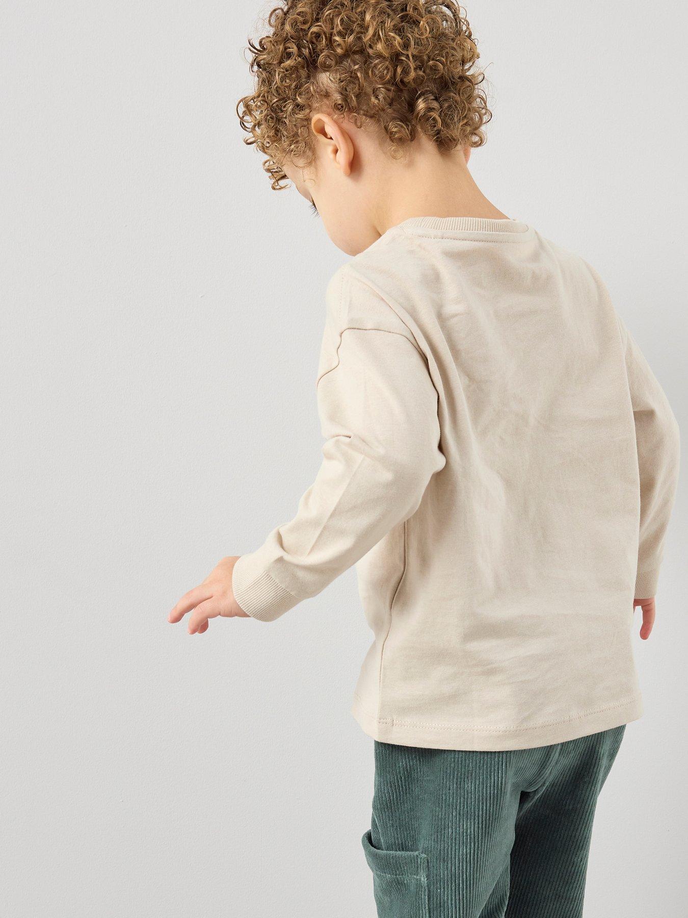 stillFront image of the-very-collection-boys-outdoor-mountain-graphic-t-shirt-brown