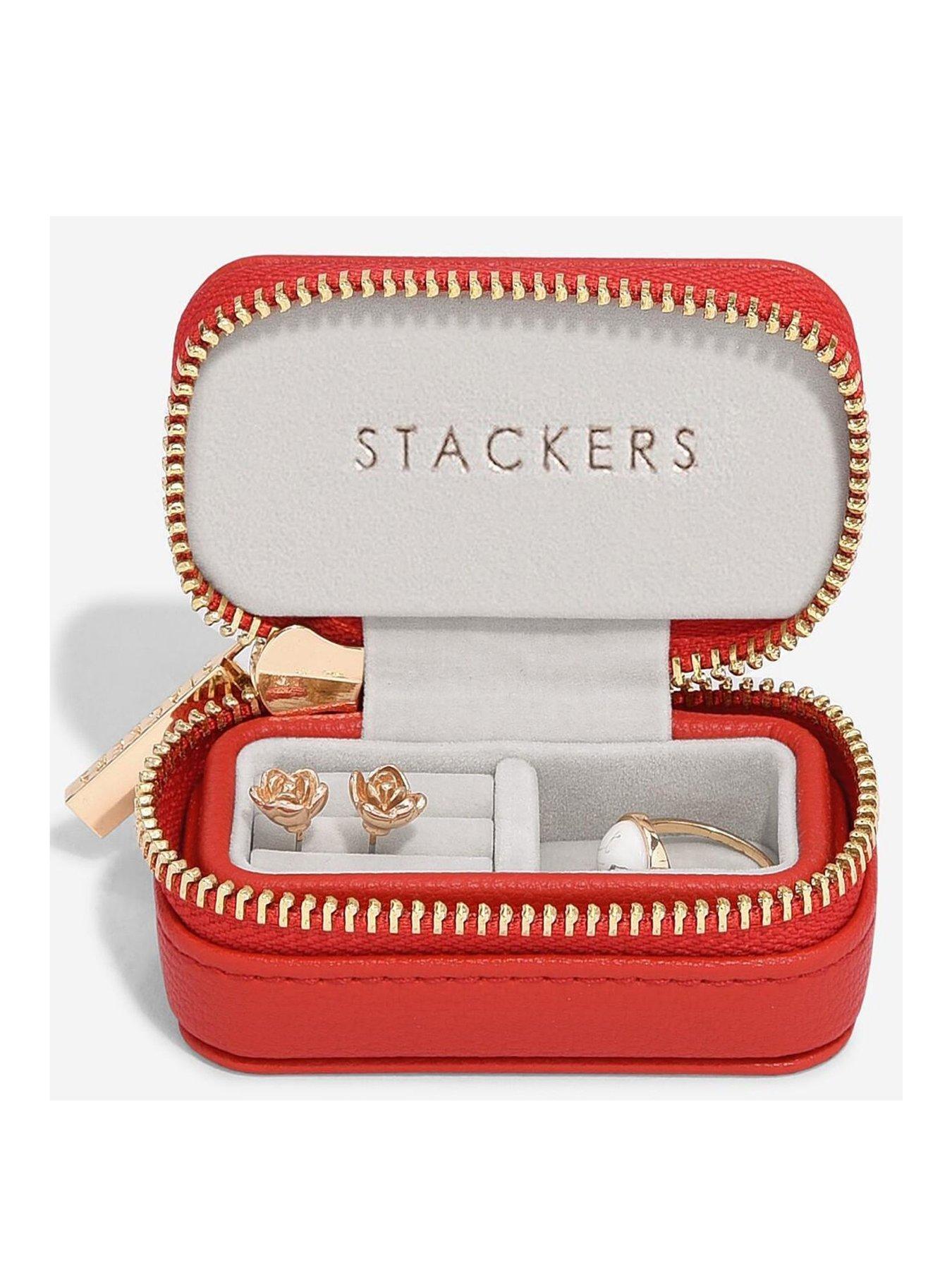 undefined Red Petite Travel Jewellery Box