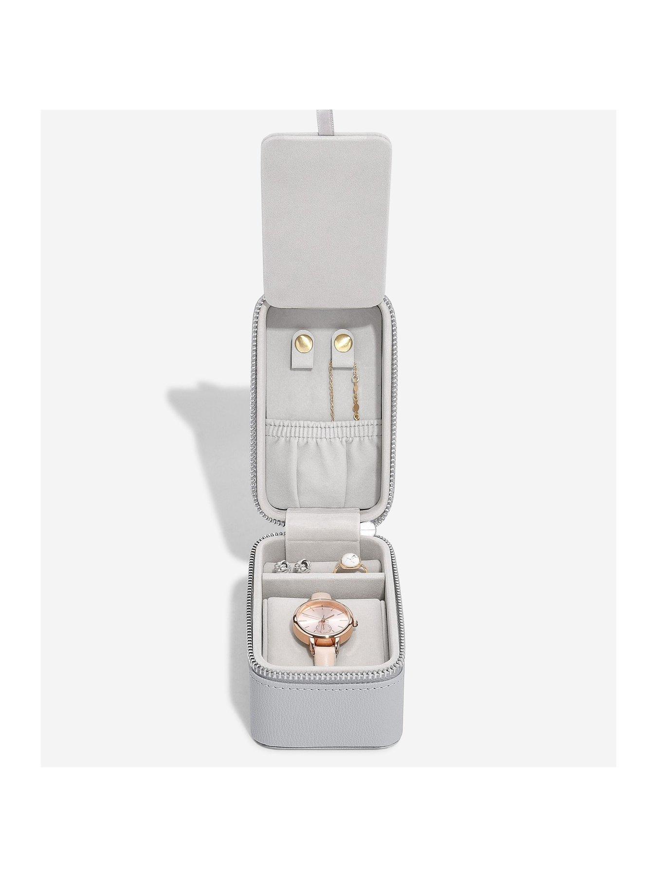 Image 2 of 4 of Stackers Pebble Grey Jewellery & Watch Box