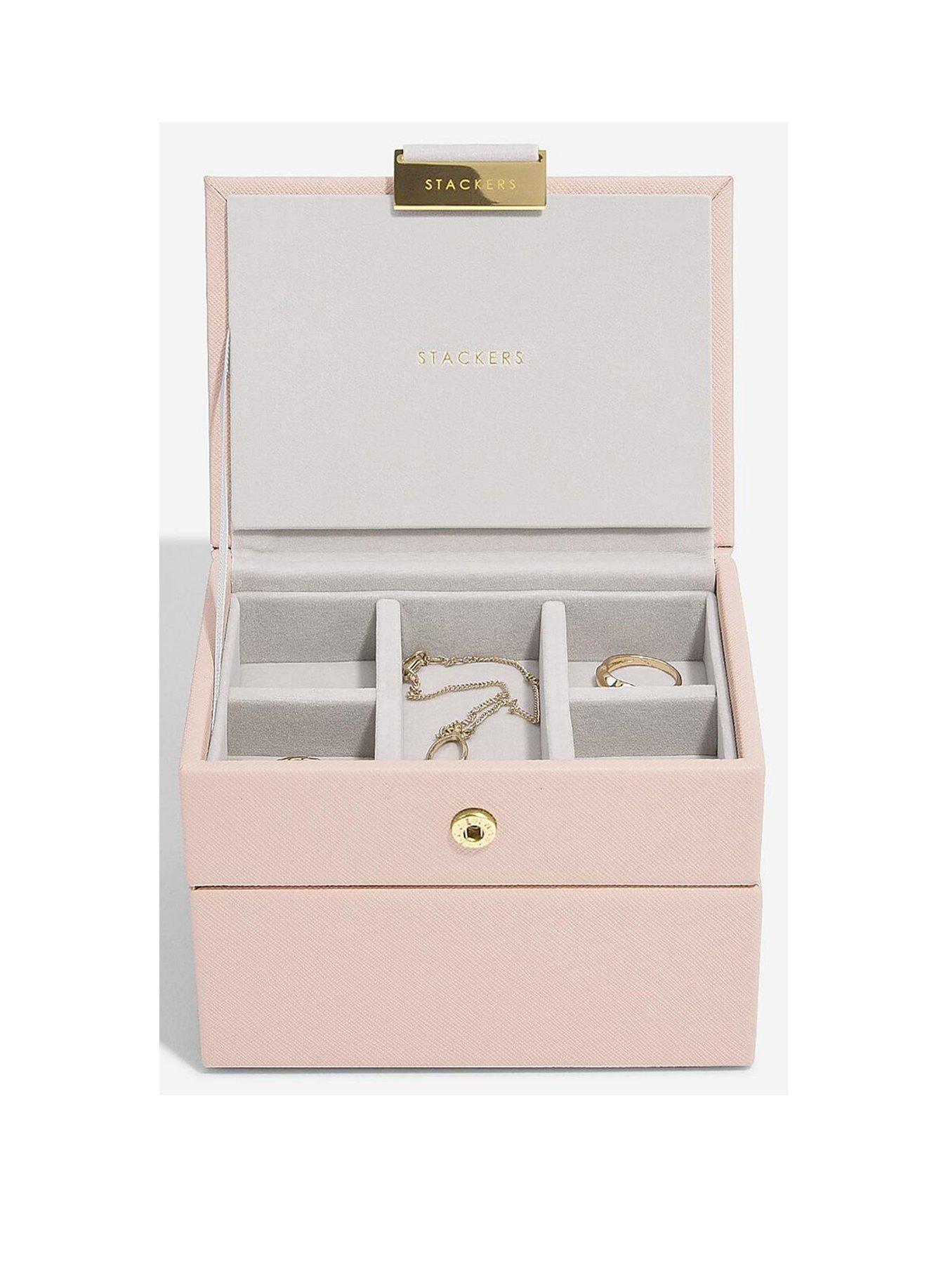undefined Blush Pink Micro Jewellery Box