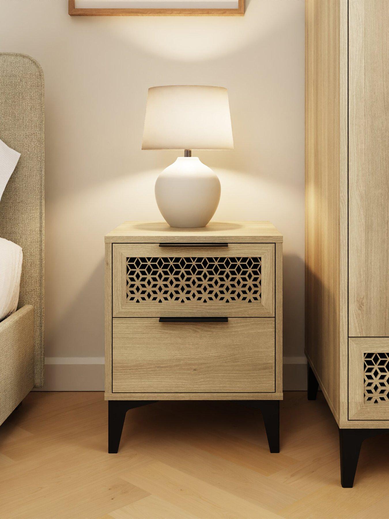 undefined Ezra Bedside Oak