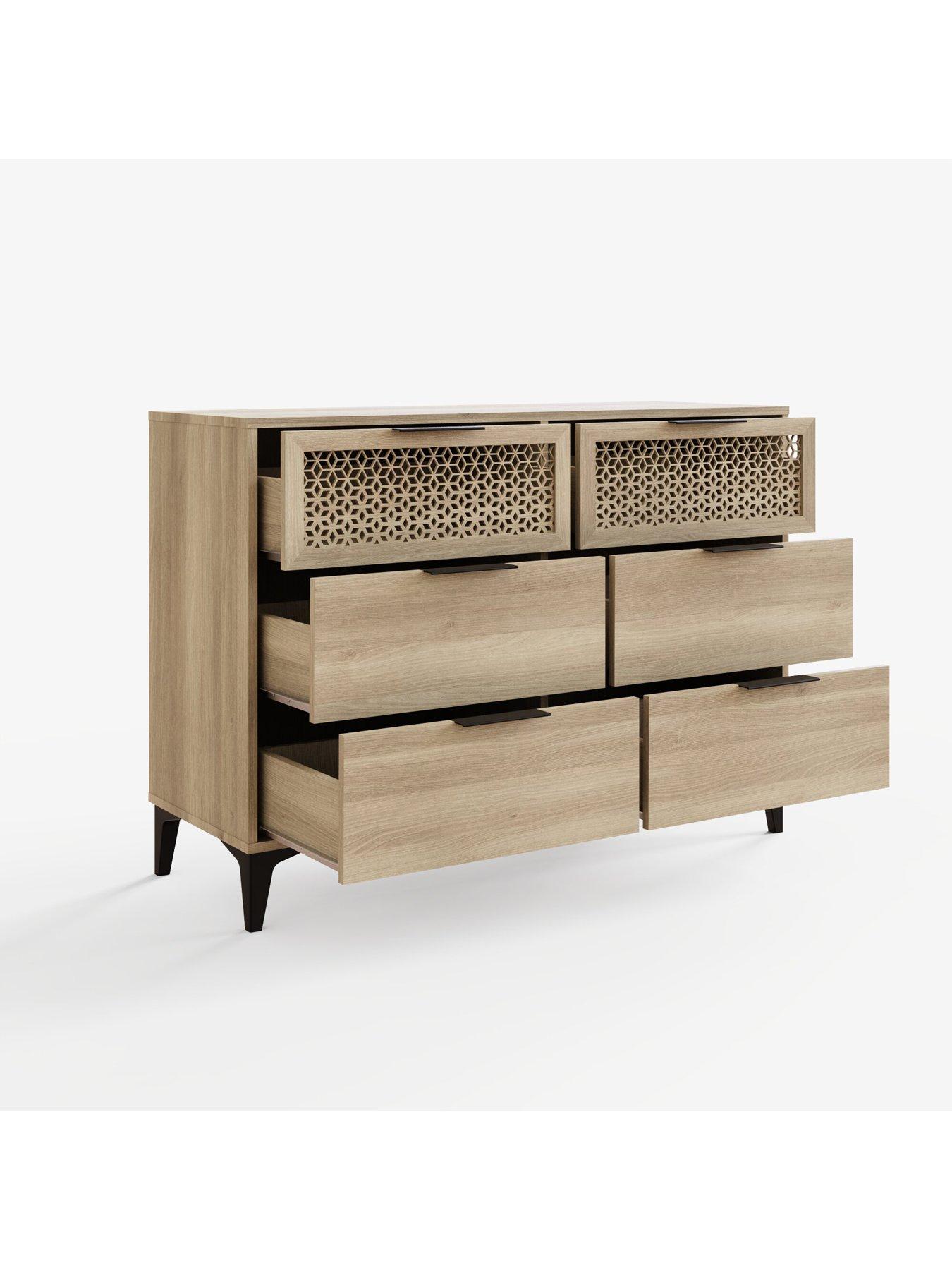  image of gfw-ezra-33-drawer-chest-oak
