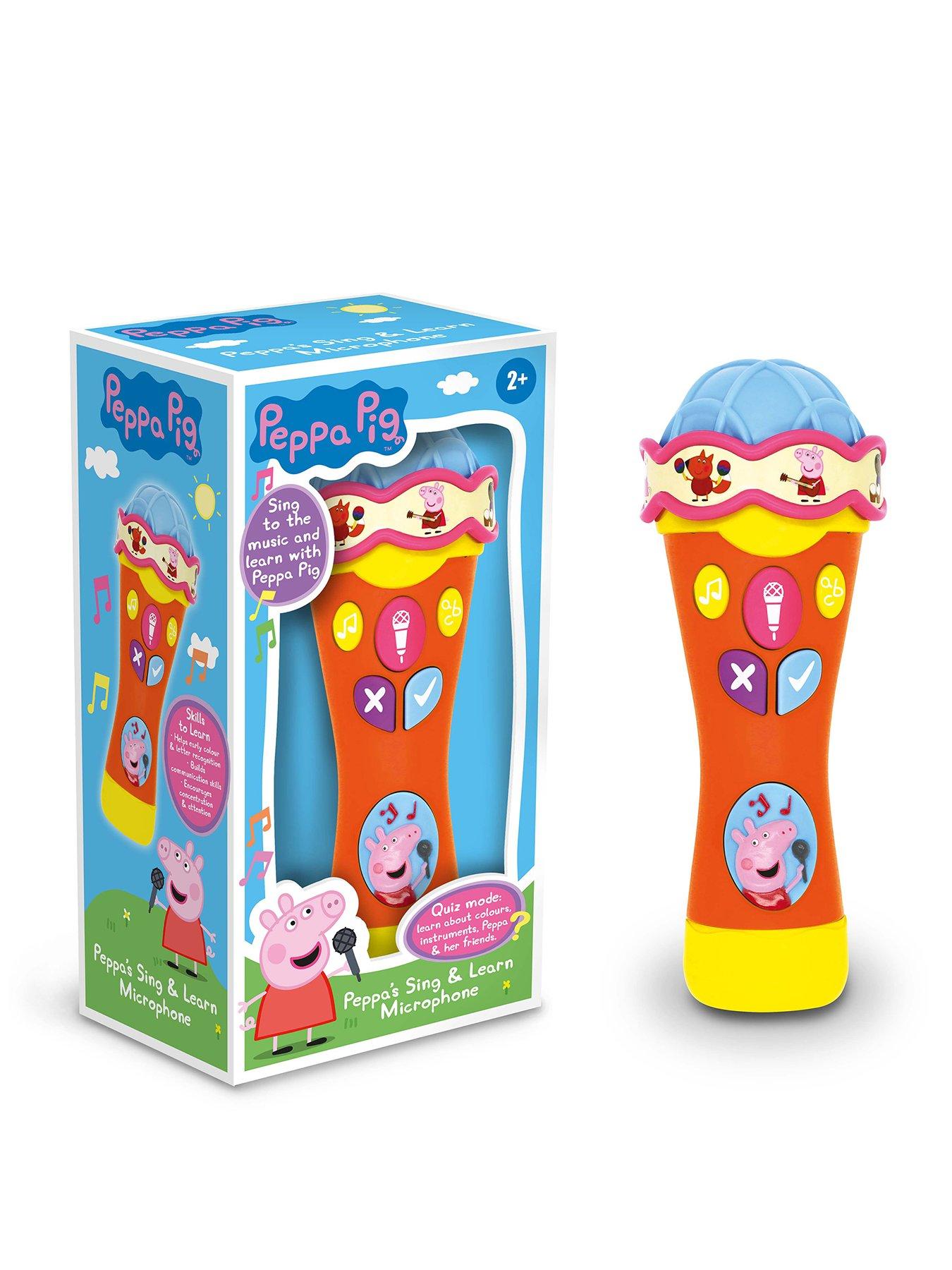 Peppa Pig Peppa's Singalong  &  Learn Microphone