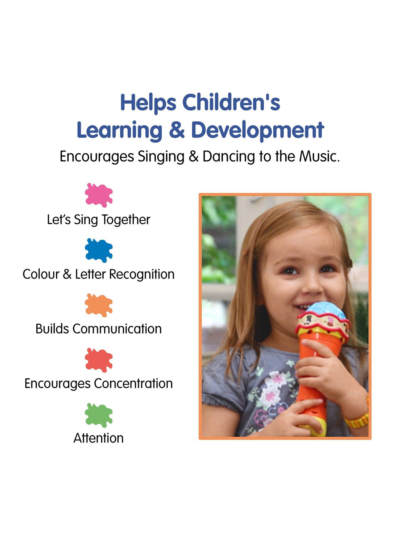 Image 3 of 8 of Peppa Pig Peppa's Singalong & Learn Microphone