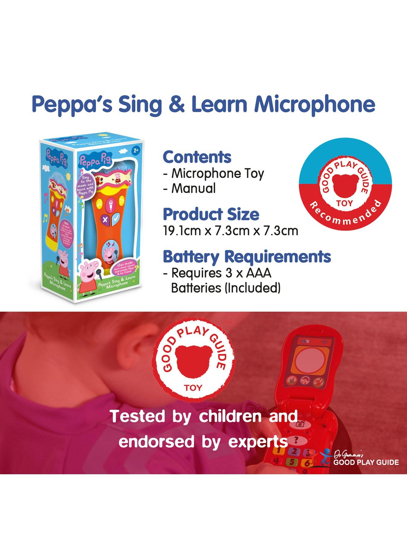 Image 6 of 8 of Peppa Pig Peppa's Singalong & Learn Microphone