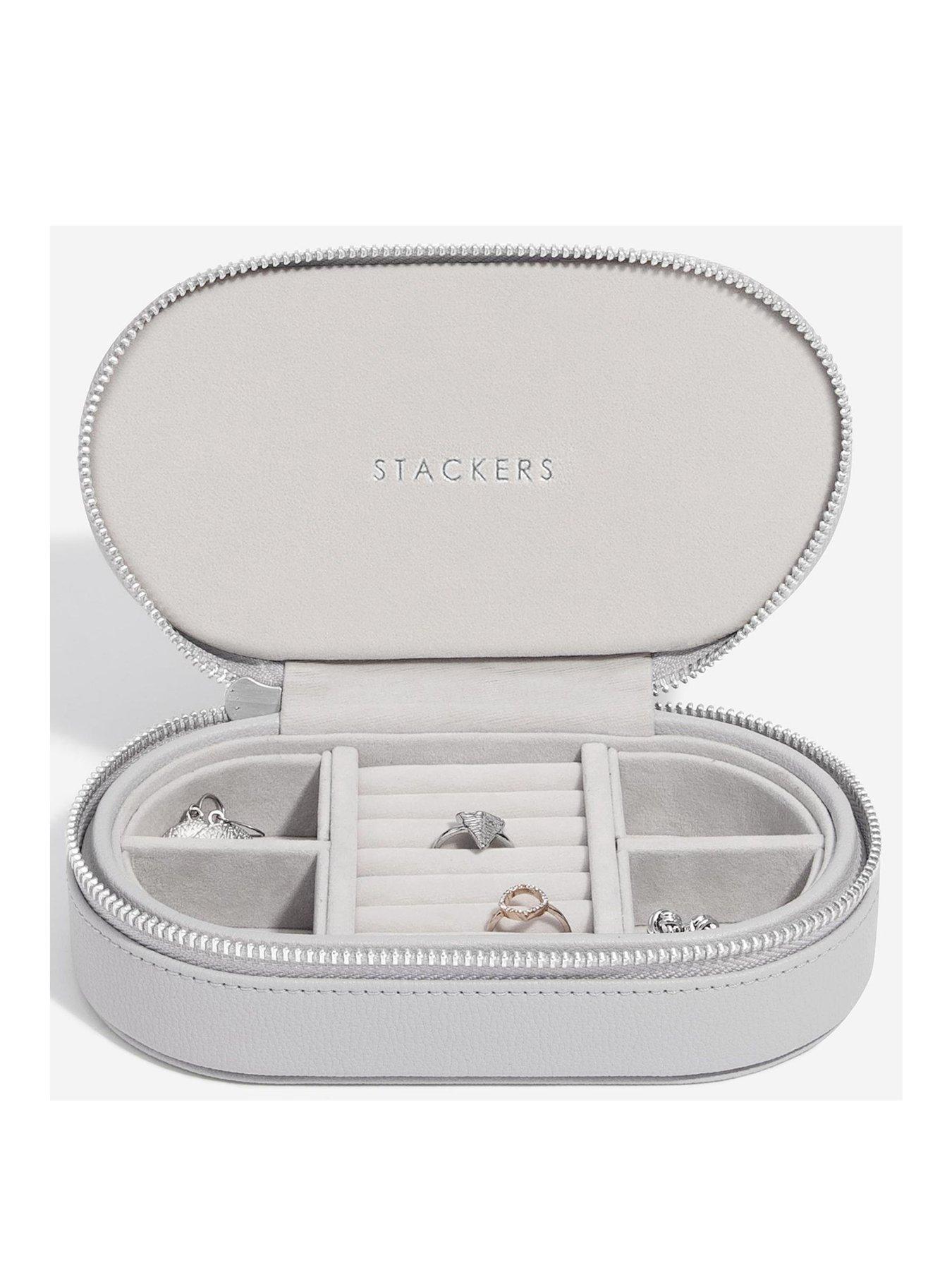 undefined Oval Pebble Grey Travel Box