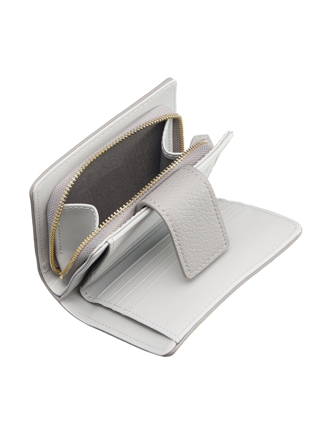 Image 4 of 4 of Valentino Alexia Zip Around Wallet - Grey