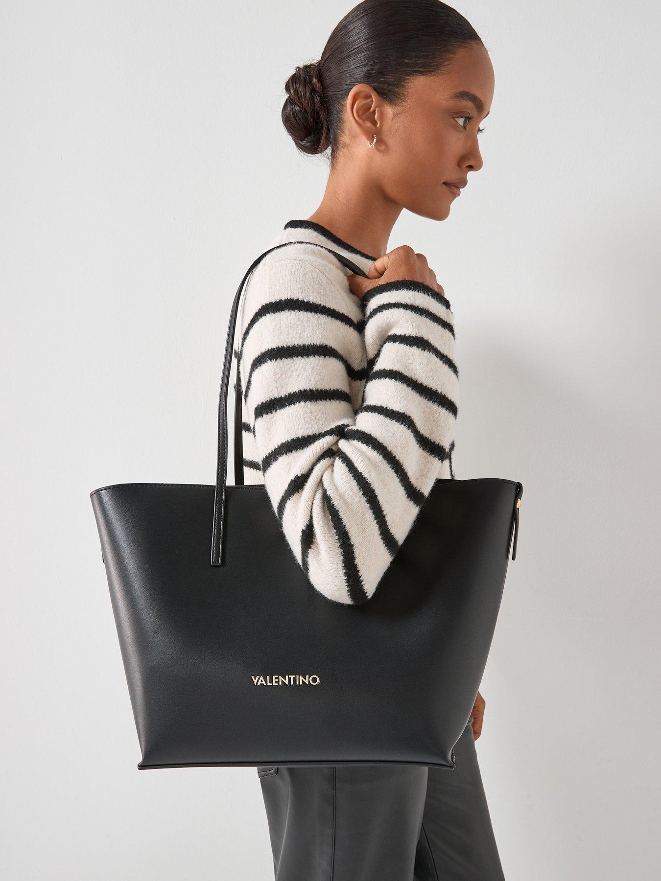 stillFront image of valentino-samy-set--tote-bag-black