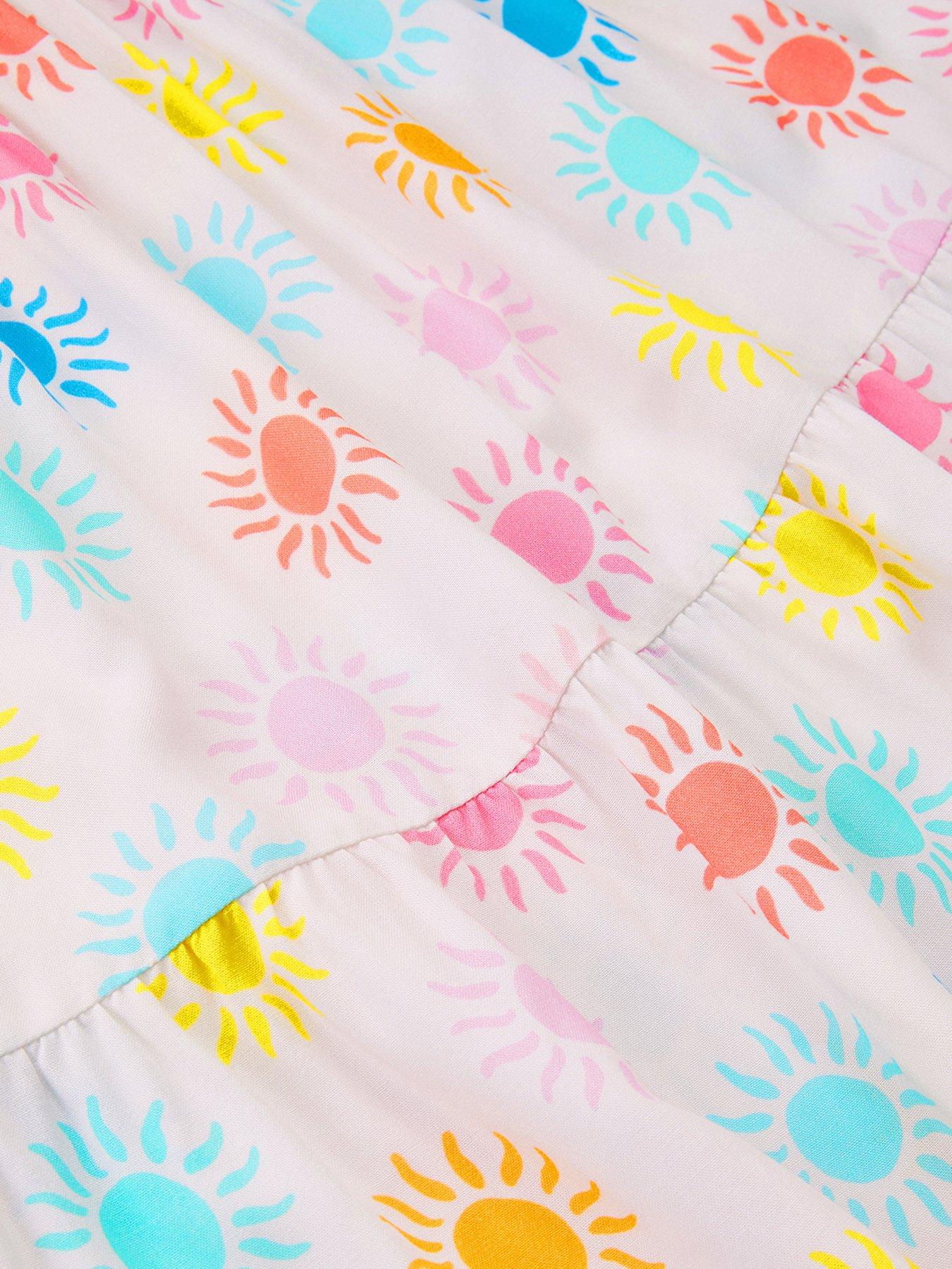 Image 3 of 3 of Accessorize Girls Sunshine Print Dress - Multi