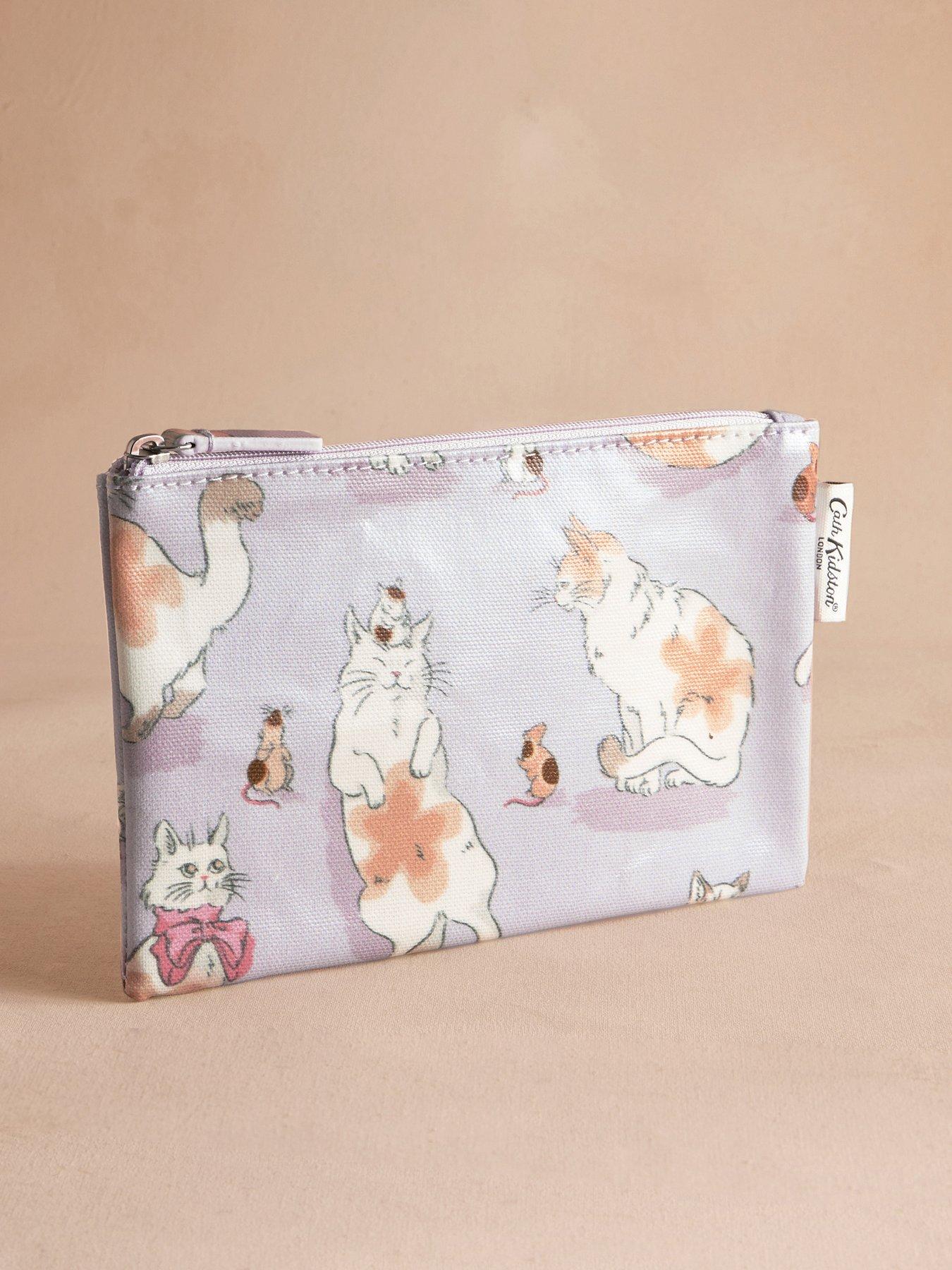 undefined Cat And Mouse Zip-up Purse - Pink