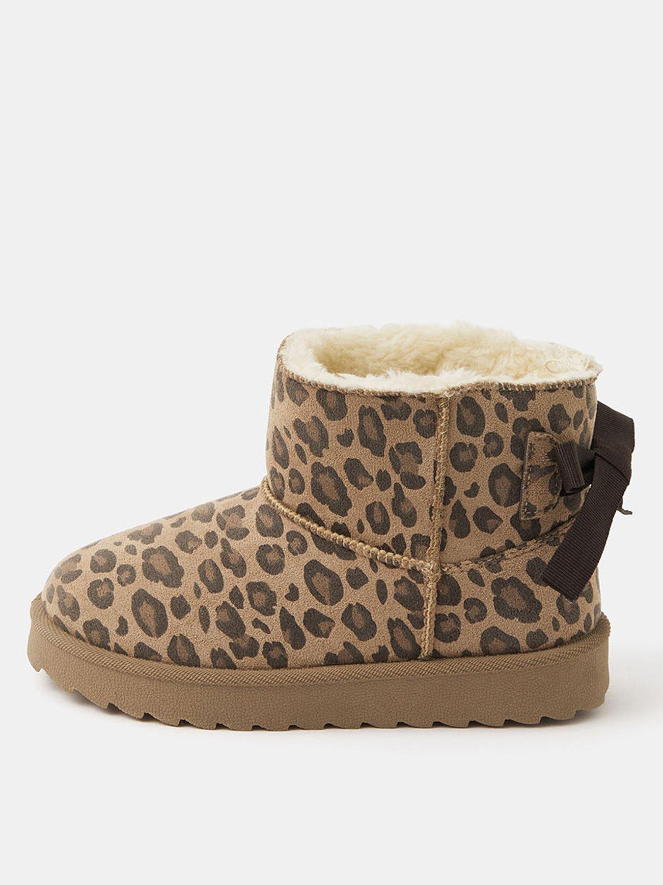 undefined Girls Suedette Boots - Brown