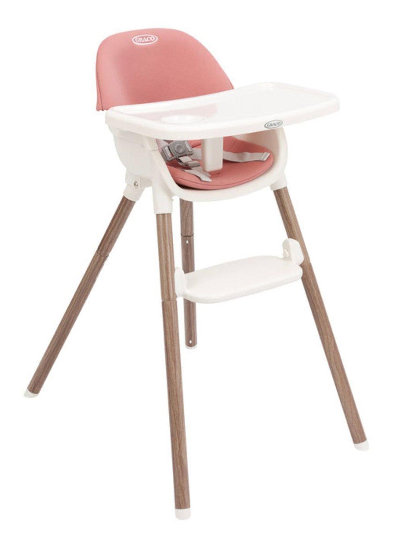 Graco Presti 3-in-1 Highchair - Dusty Rose