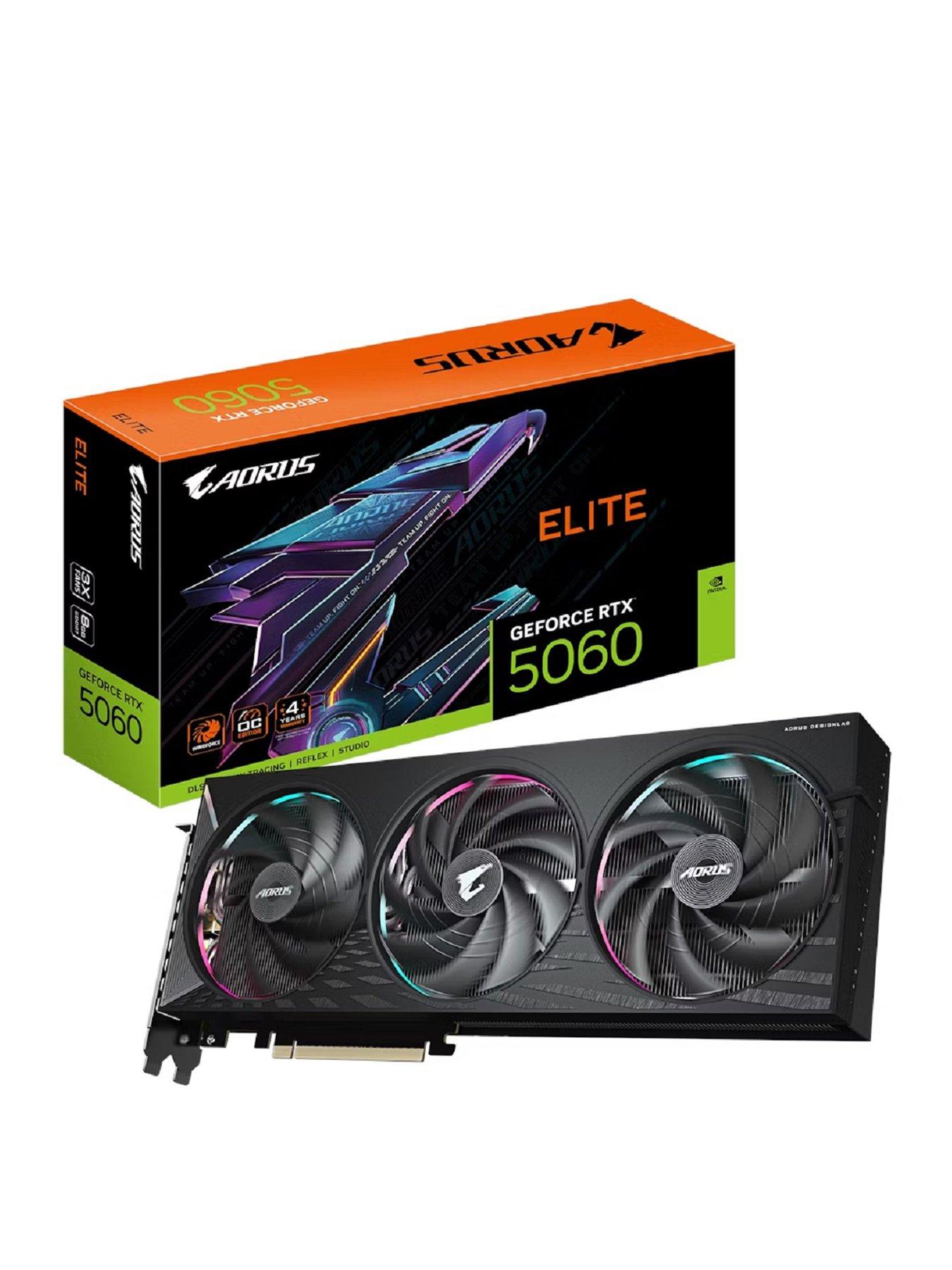 GIGABYTE RTX 5060 8GB AORUS ELITE Graphics Card