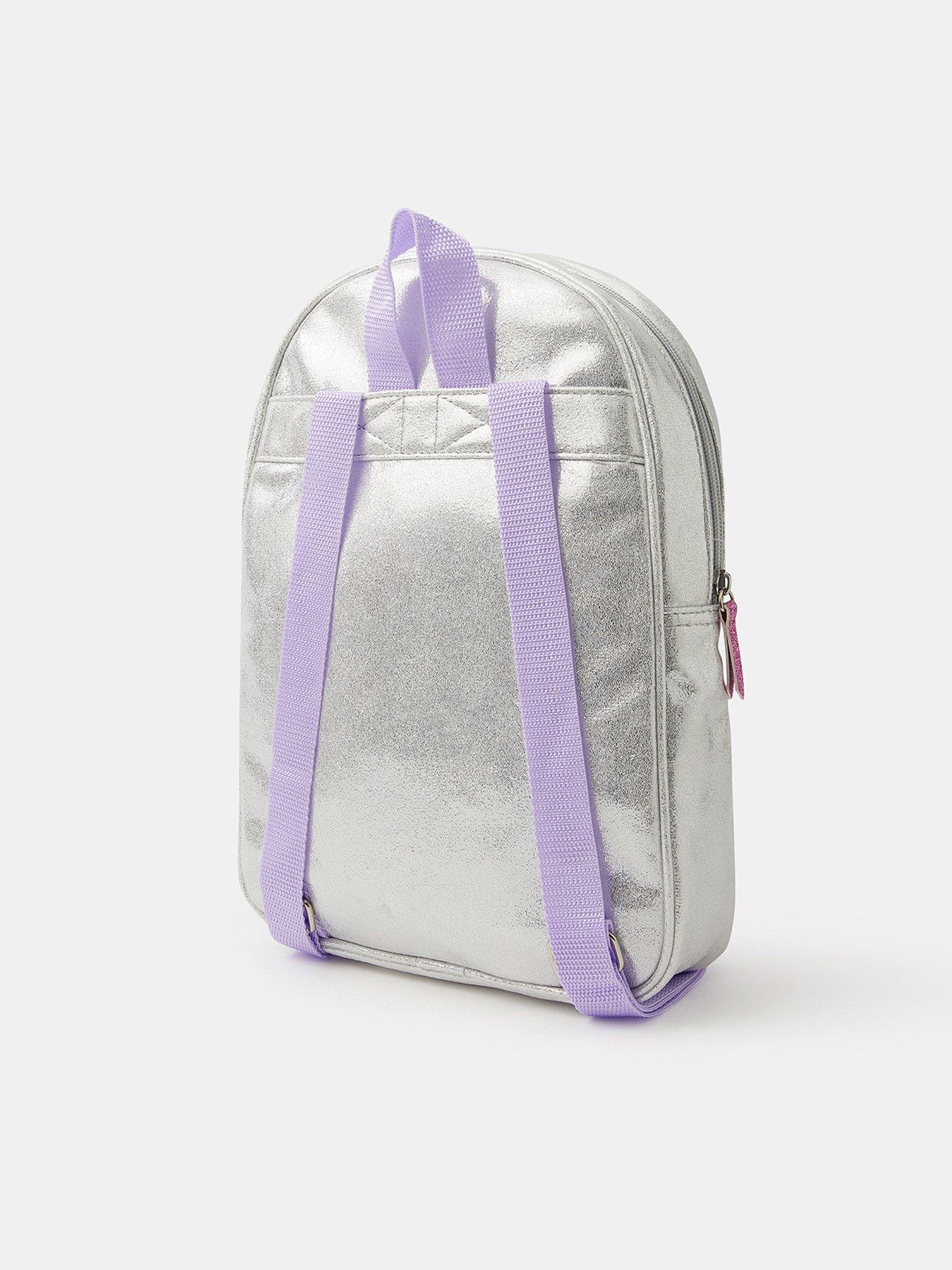Image 2 of 4 of Accessorize Girls Castle Backpack - Silver