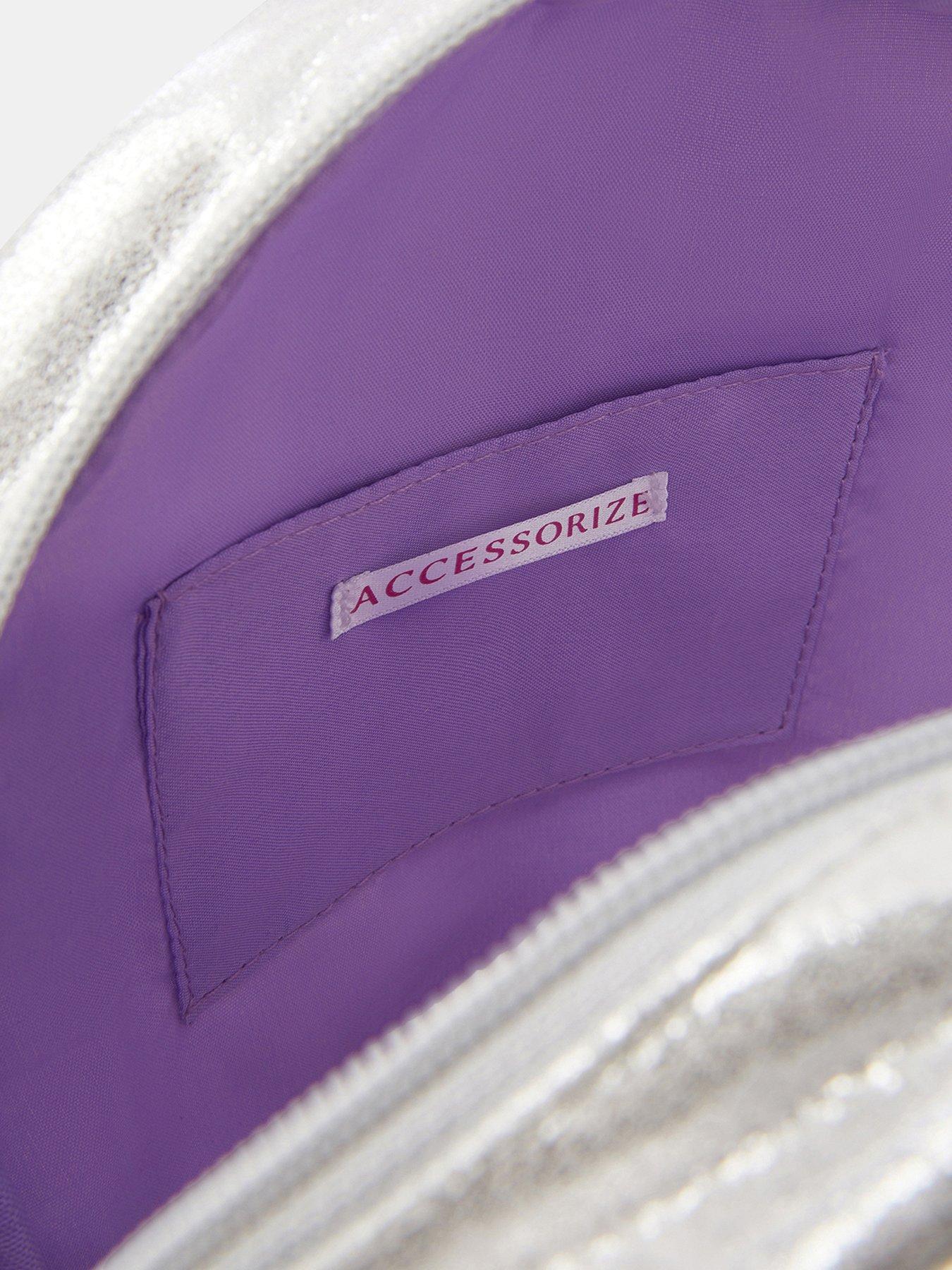 Image 3 of 4 of Accessorize Girls Castle Backpack - Silver