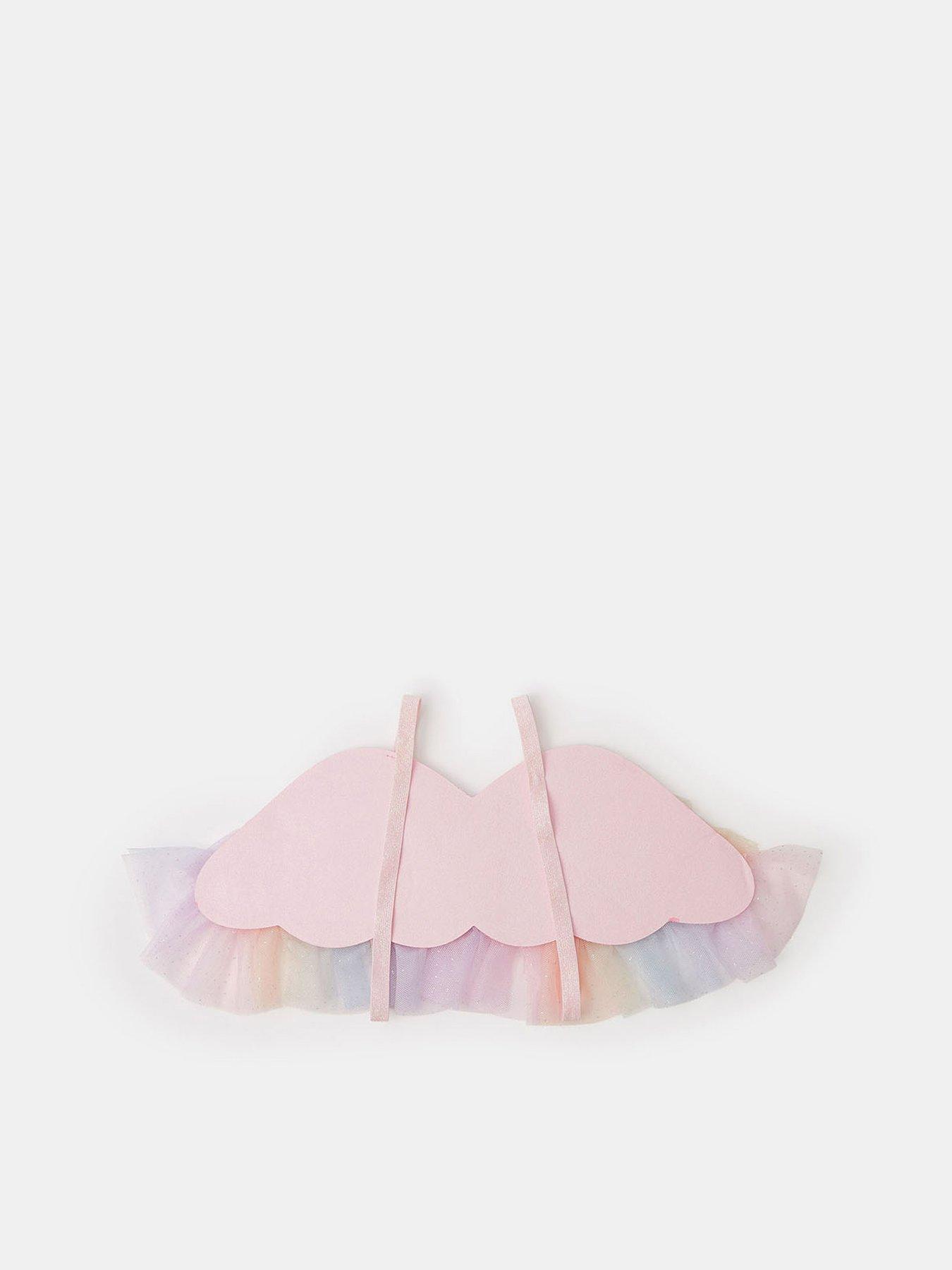 Image 2 of 3 of Accessorize Girls Ombre Frill Wing Set - Multi