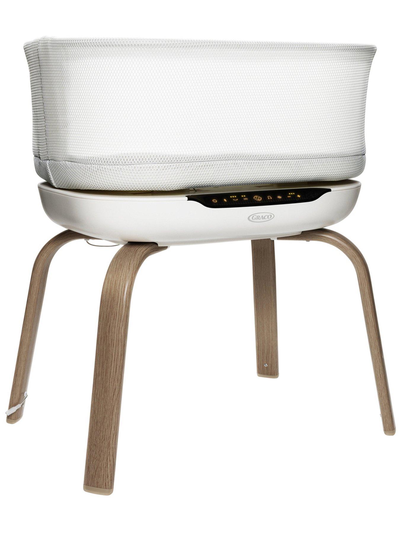 Image 1 of 8 of Graco Eluma Nest Bedside Crib - Luna