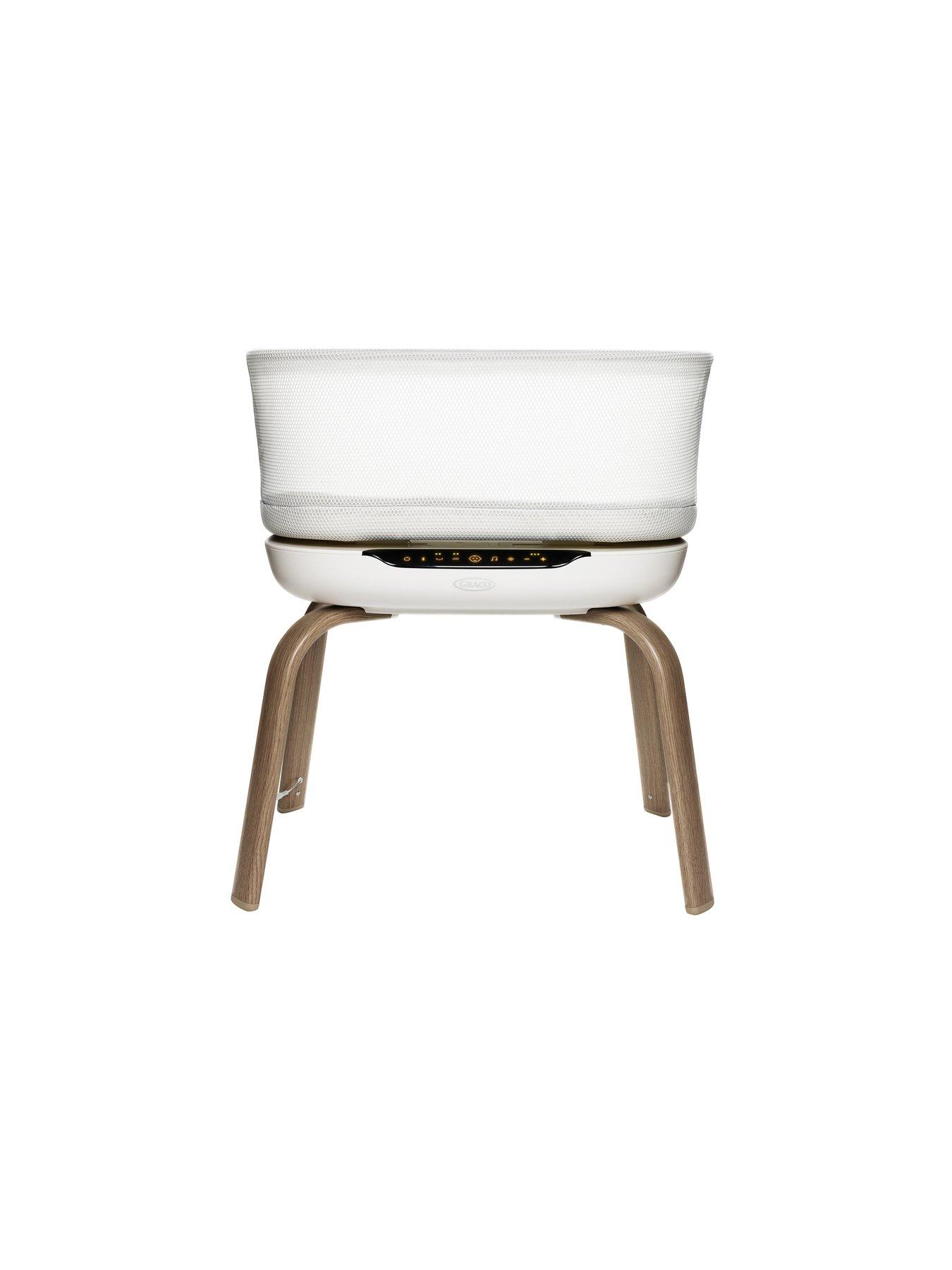 Image 6 of 8 of Graco Eluma Nest Bedside Crib - Luna
