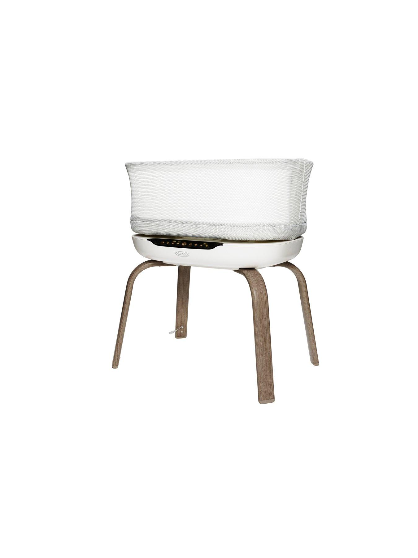 Image 7 of 8 of Graco Eluma Nest Bedside Crib - Luna