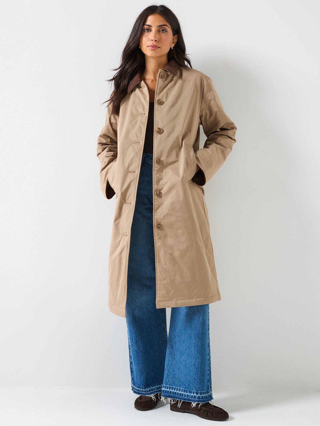 PIECES Pcjorma Long Corduroy Jacket Noos