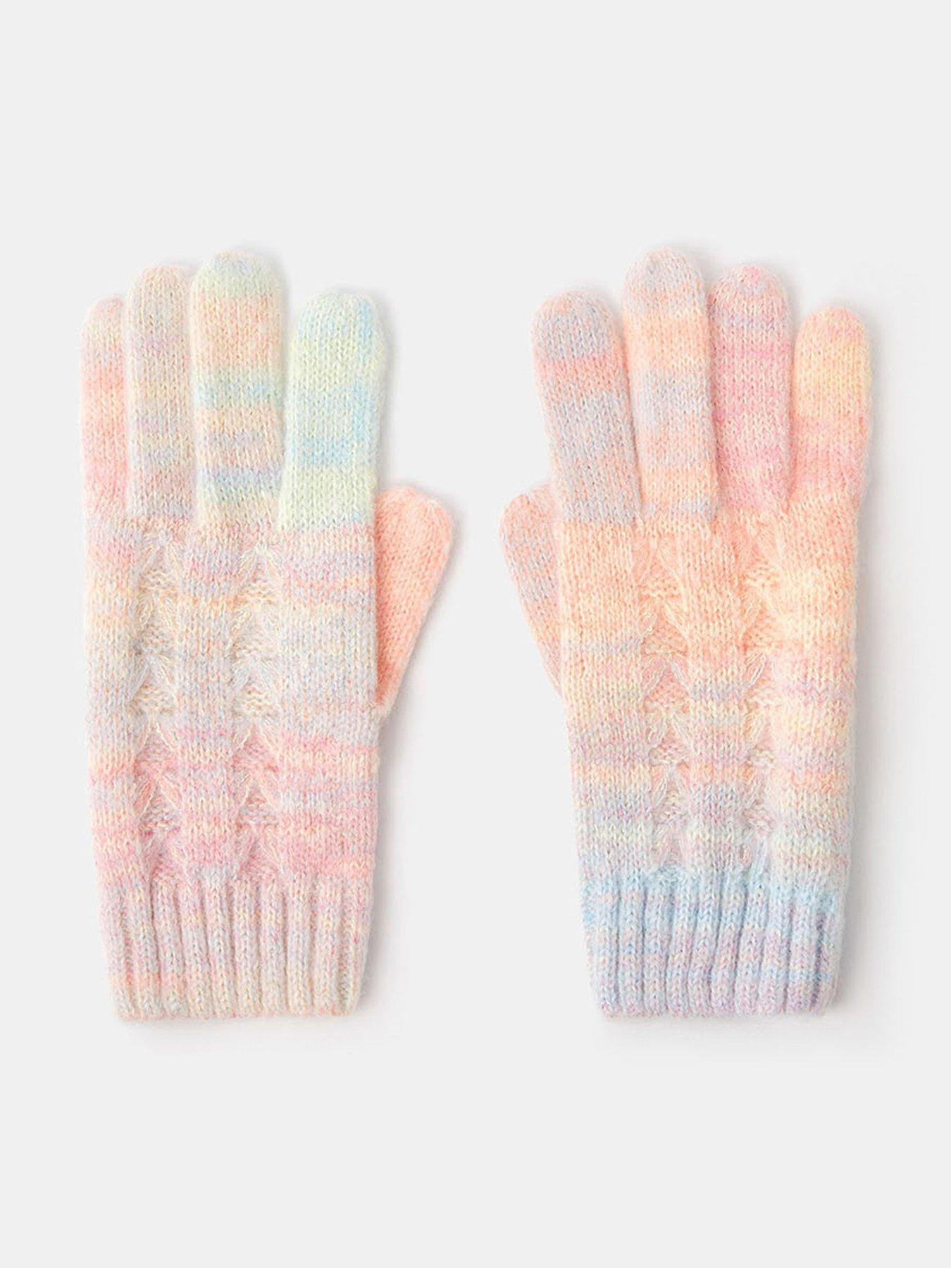 undefined Girls Ombre Knit Gloves - Multi