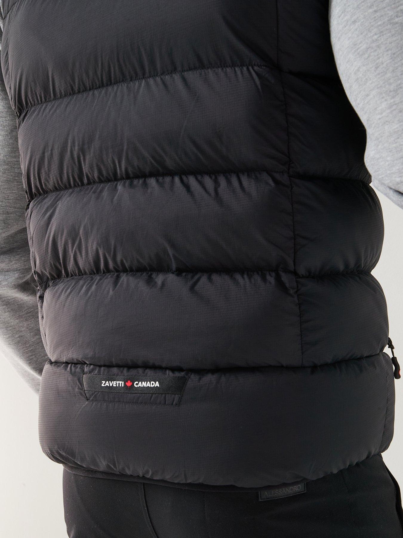  image of zavetti-canada-malvini-30-padded-gilet-black