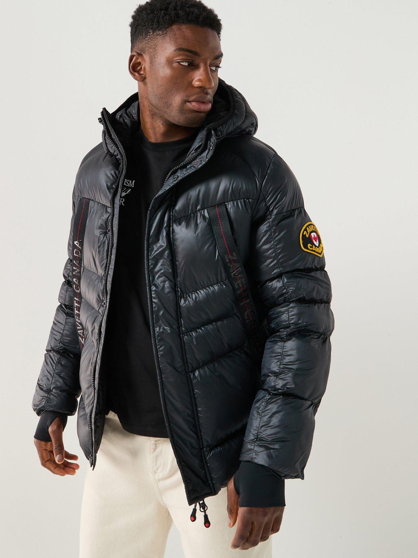 Zavetti Canada Malzini Short Padded Coat - Black