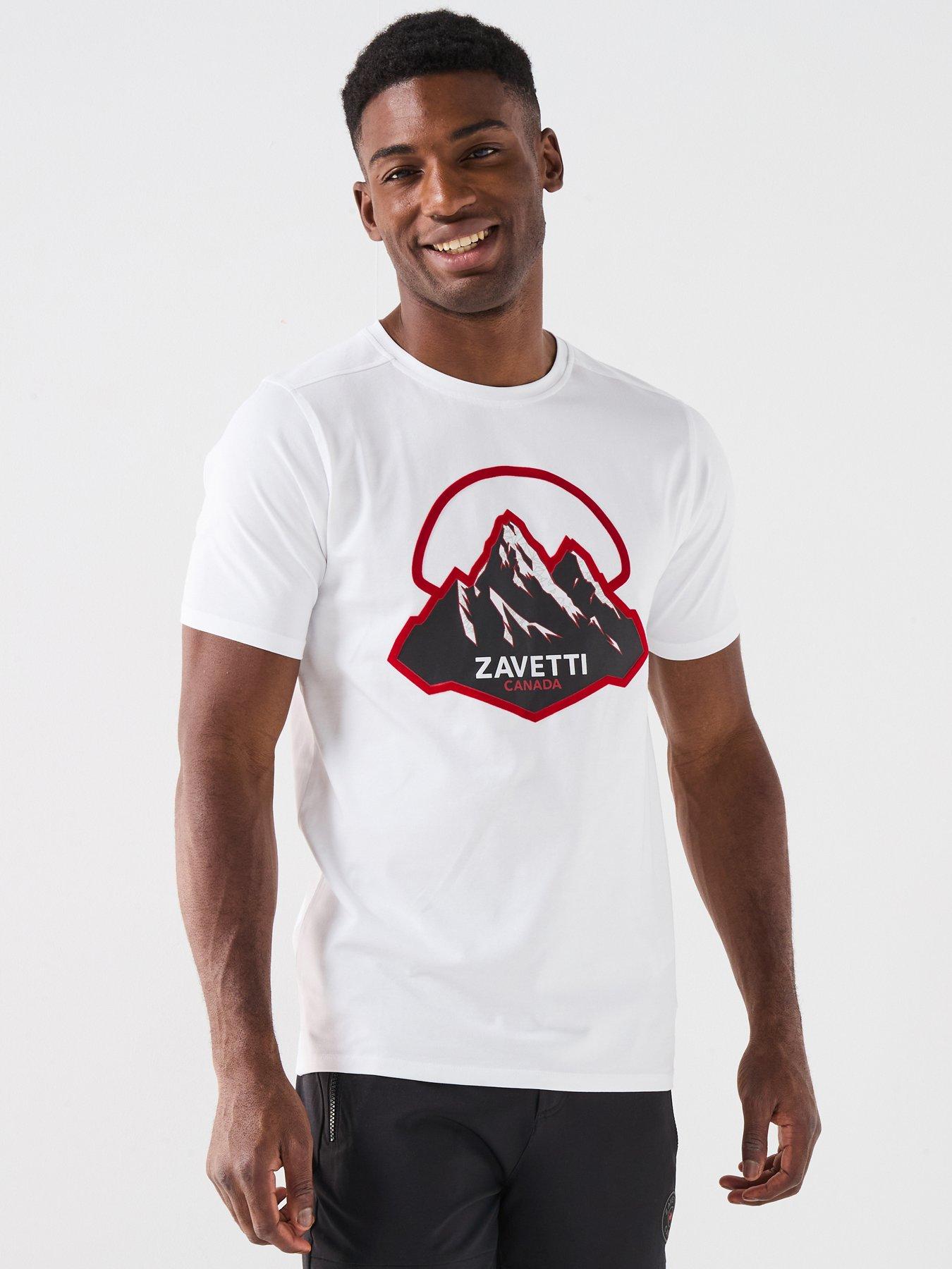 undefined Zavetti Canada Mentis Graphic Short Sleeve T-shirt - White