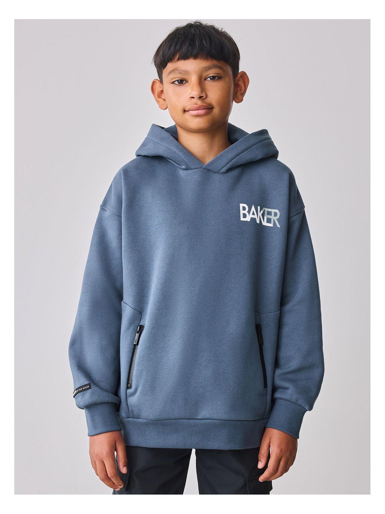 undefined Boys Hoodie - Blue
