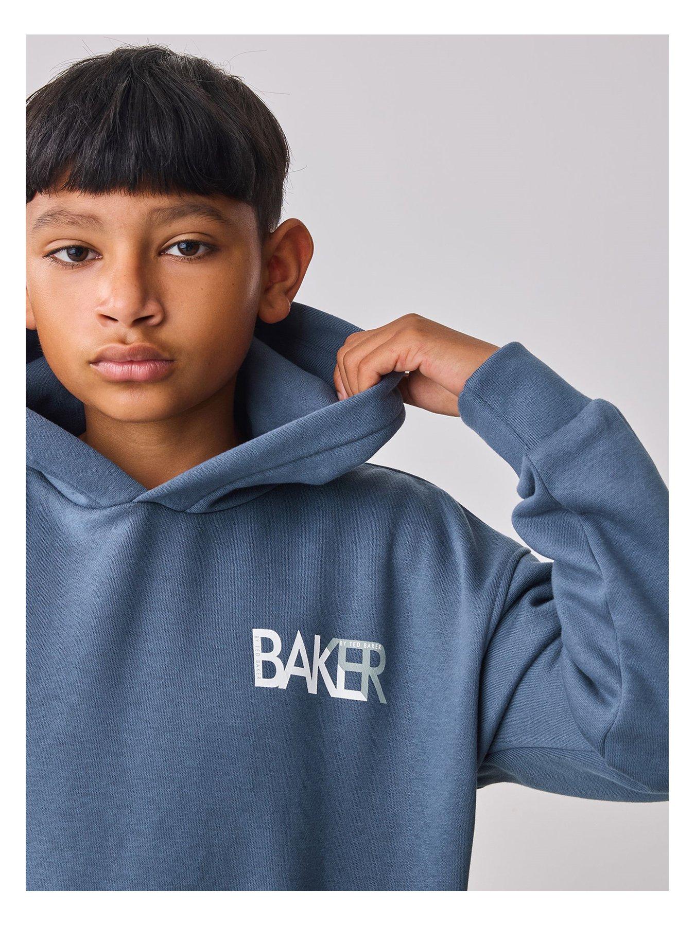 Image 3 of 7 of Ted Baker Boys Hoodie - Blue