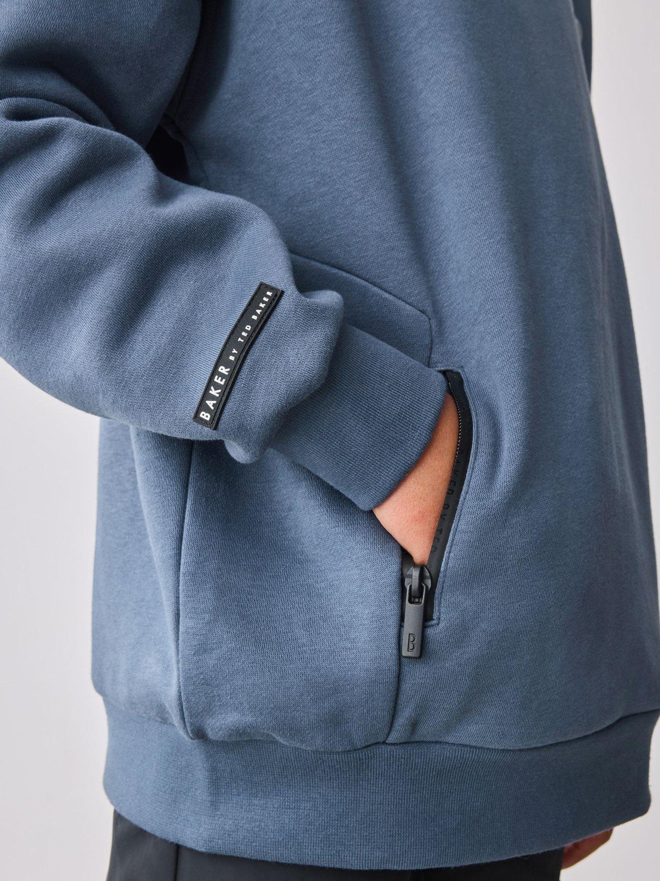 Image 4 of 7 of Ted Baker Boys Hoodie - Blue