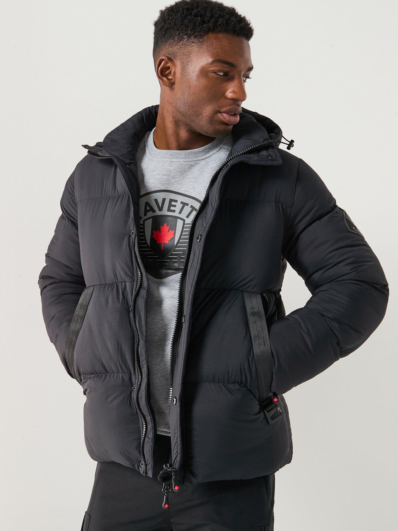 Image 1 of 6 of Zavetti Canada Rovino Padded Coat - Black