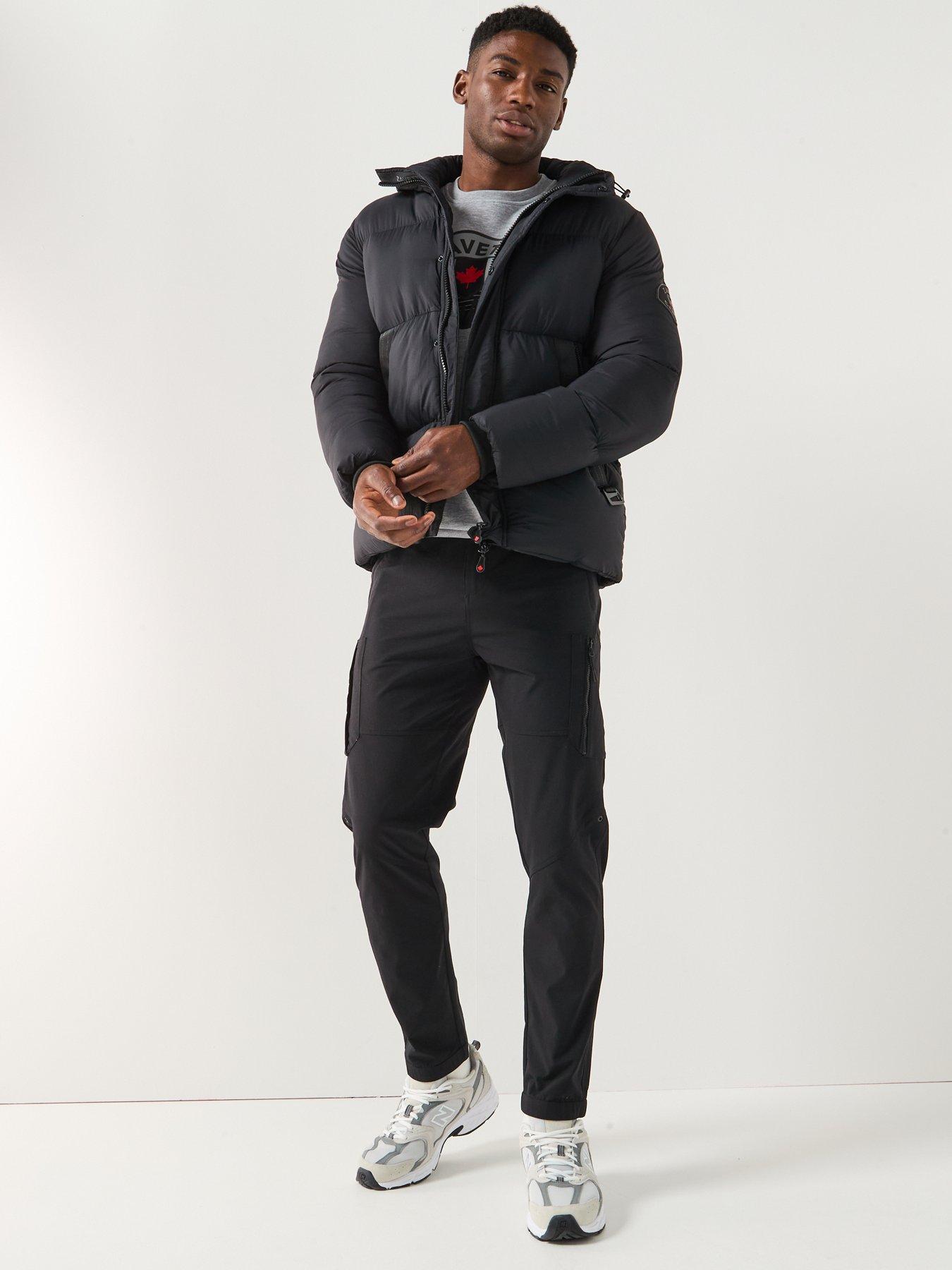 Image 3 of 6 of Zavetti Canada Rovino Padded Coat - Black