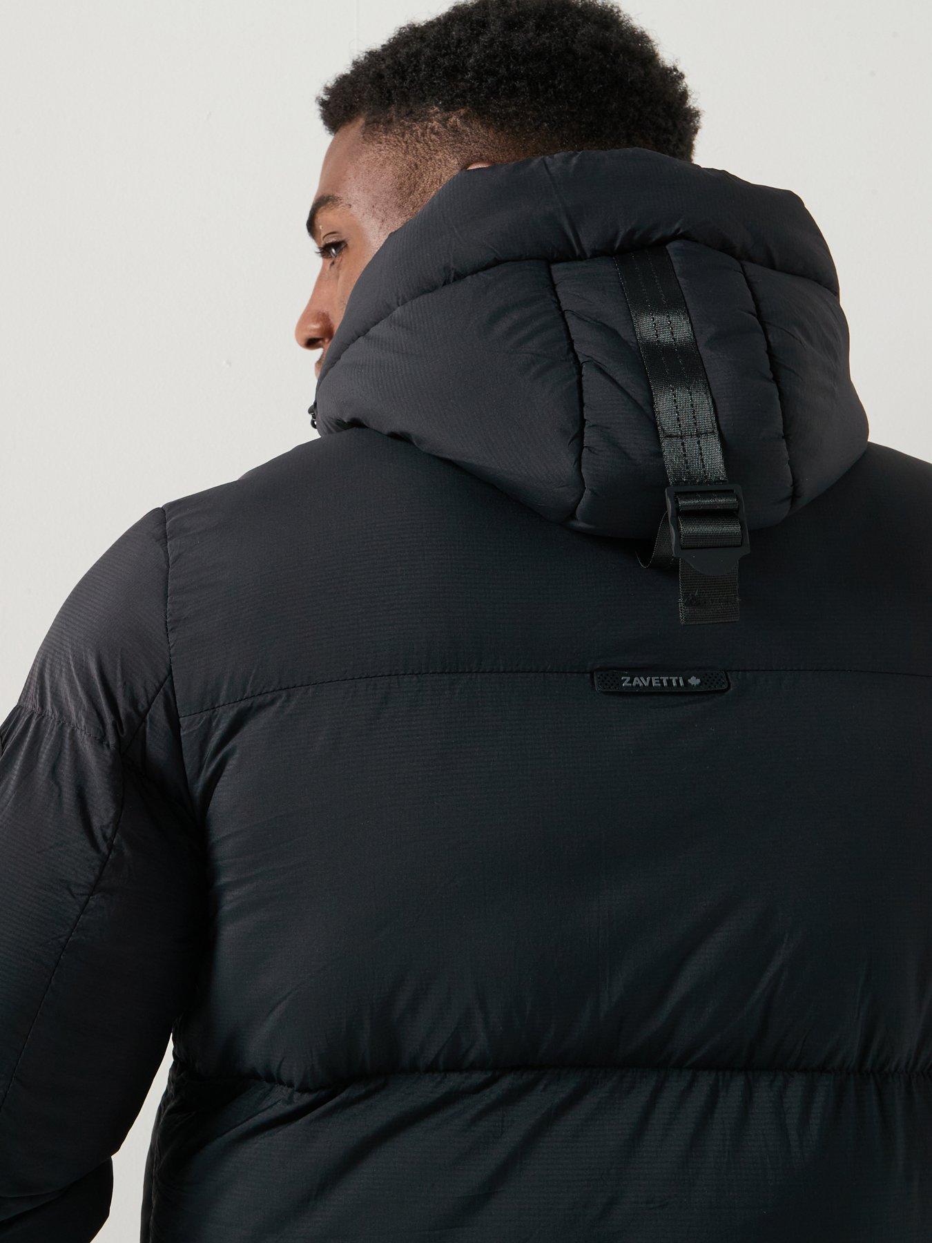 Image 5 of 6 of Zavetti Canada Rovino Padded Coat - Black